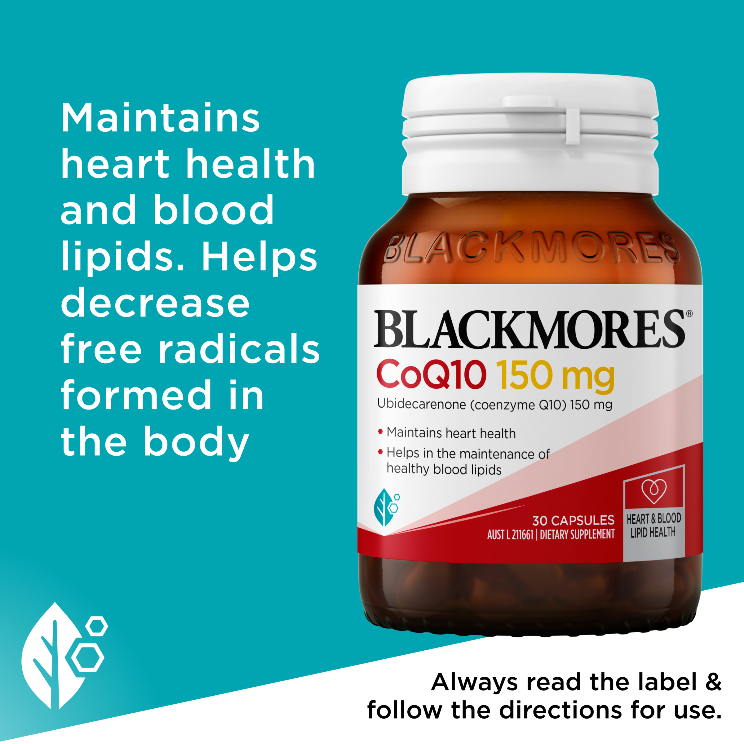 Blackmores CoQ10 150mg - 30 capsules - Image 6