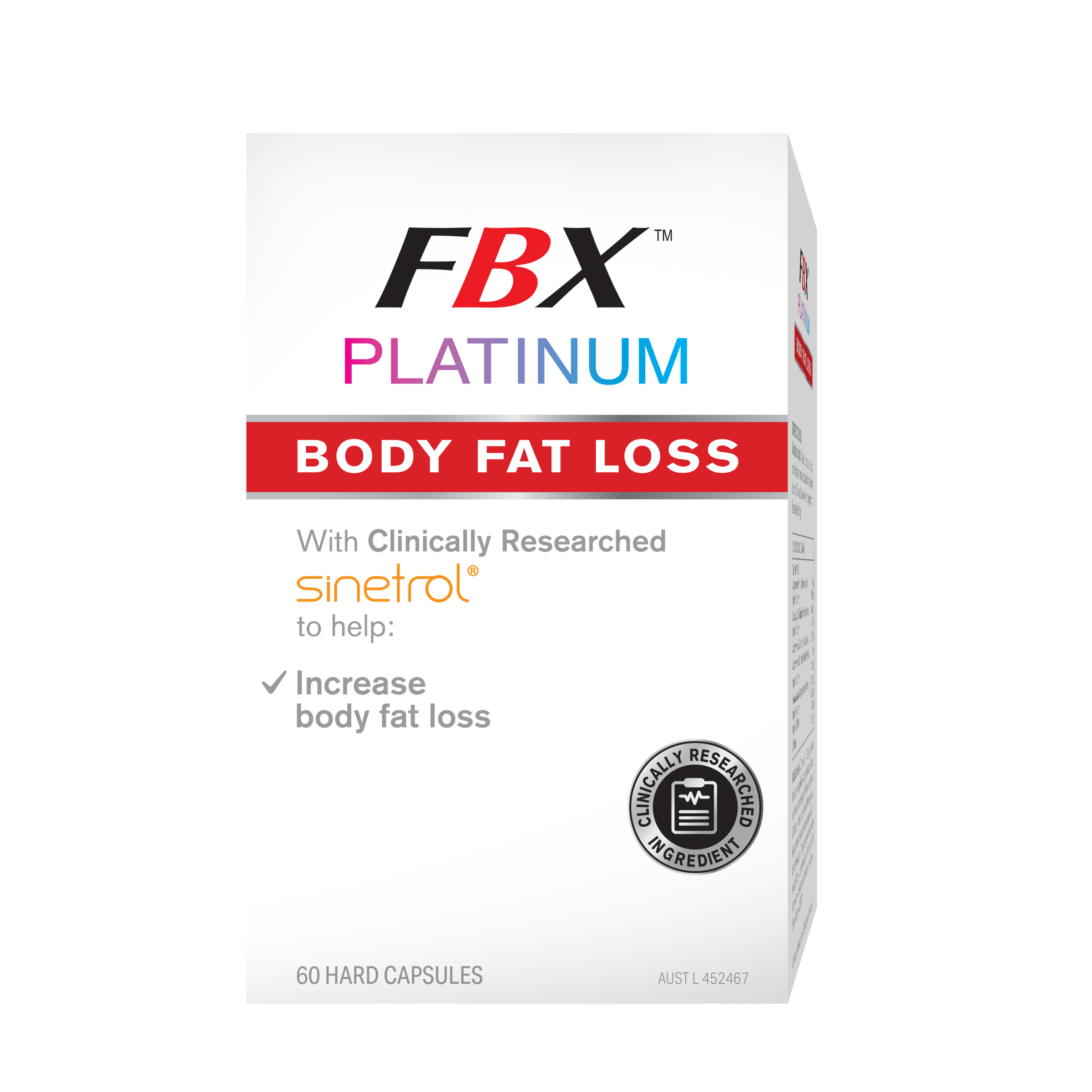 FBX Platinum Body Fat Loss 60 capsules - Image 1