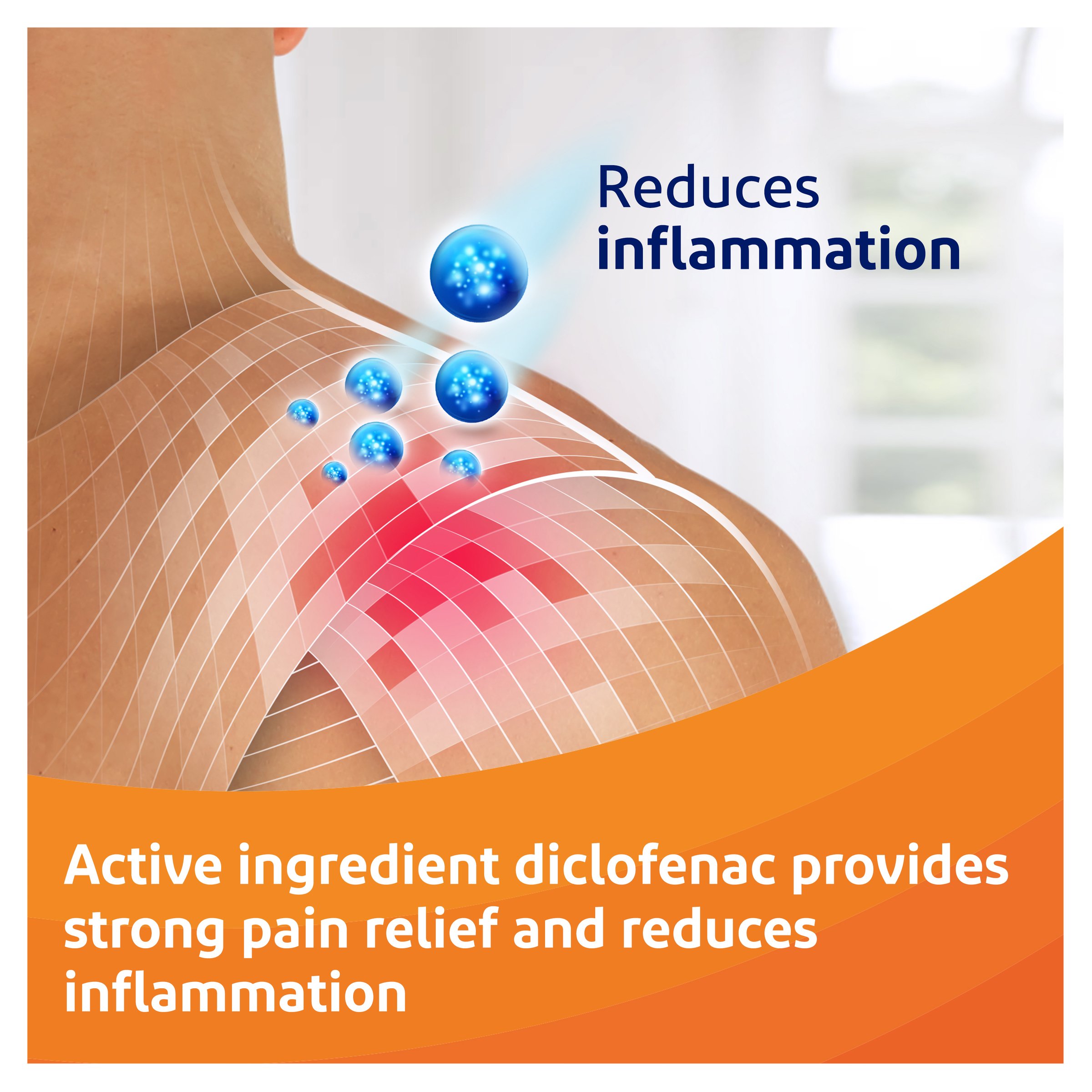 Voltaren Rapid 25mg Acute Muscle And Back Pain Relief 20 tablets - Image 9