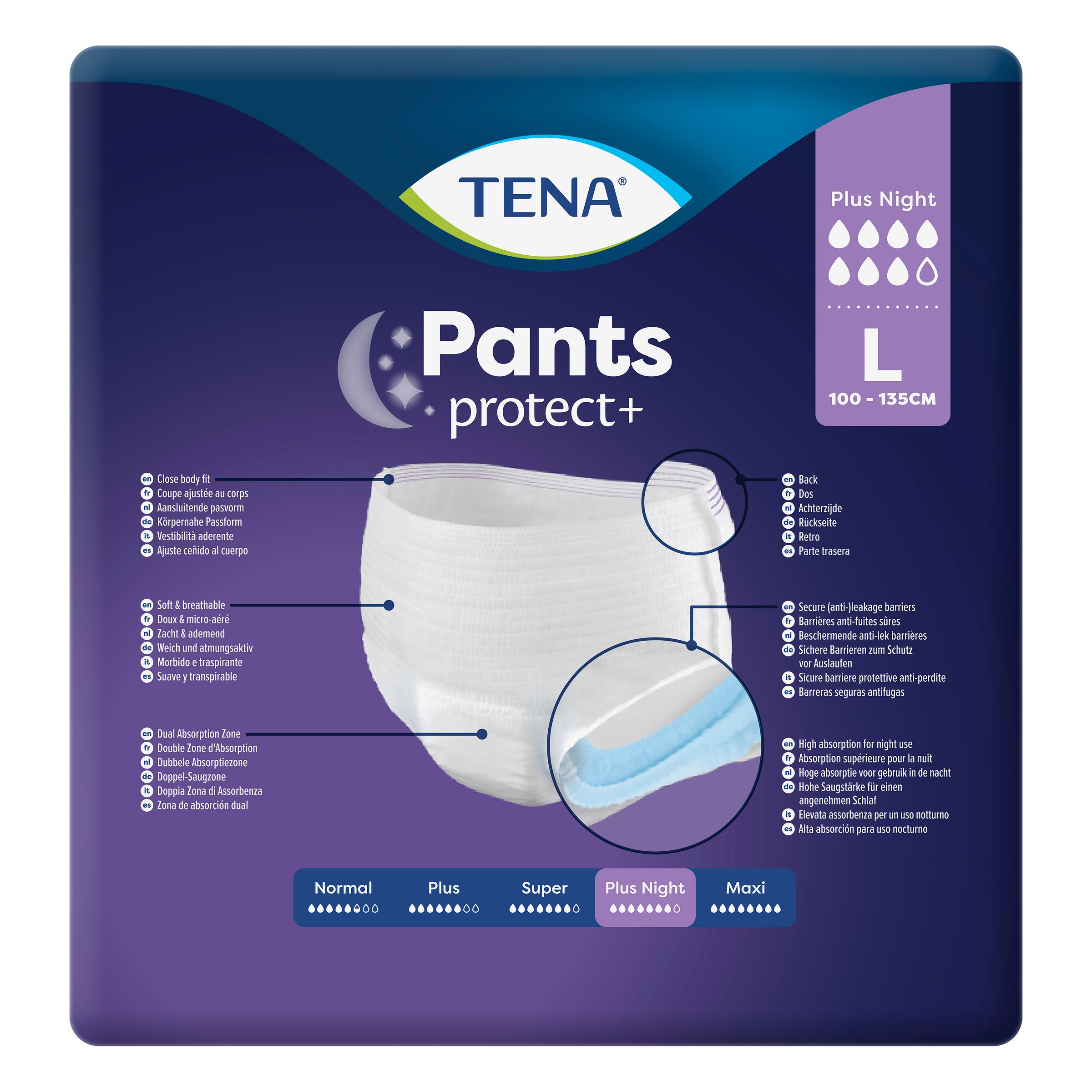 Tena Pants Night Large 12 pack - Image 2