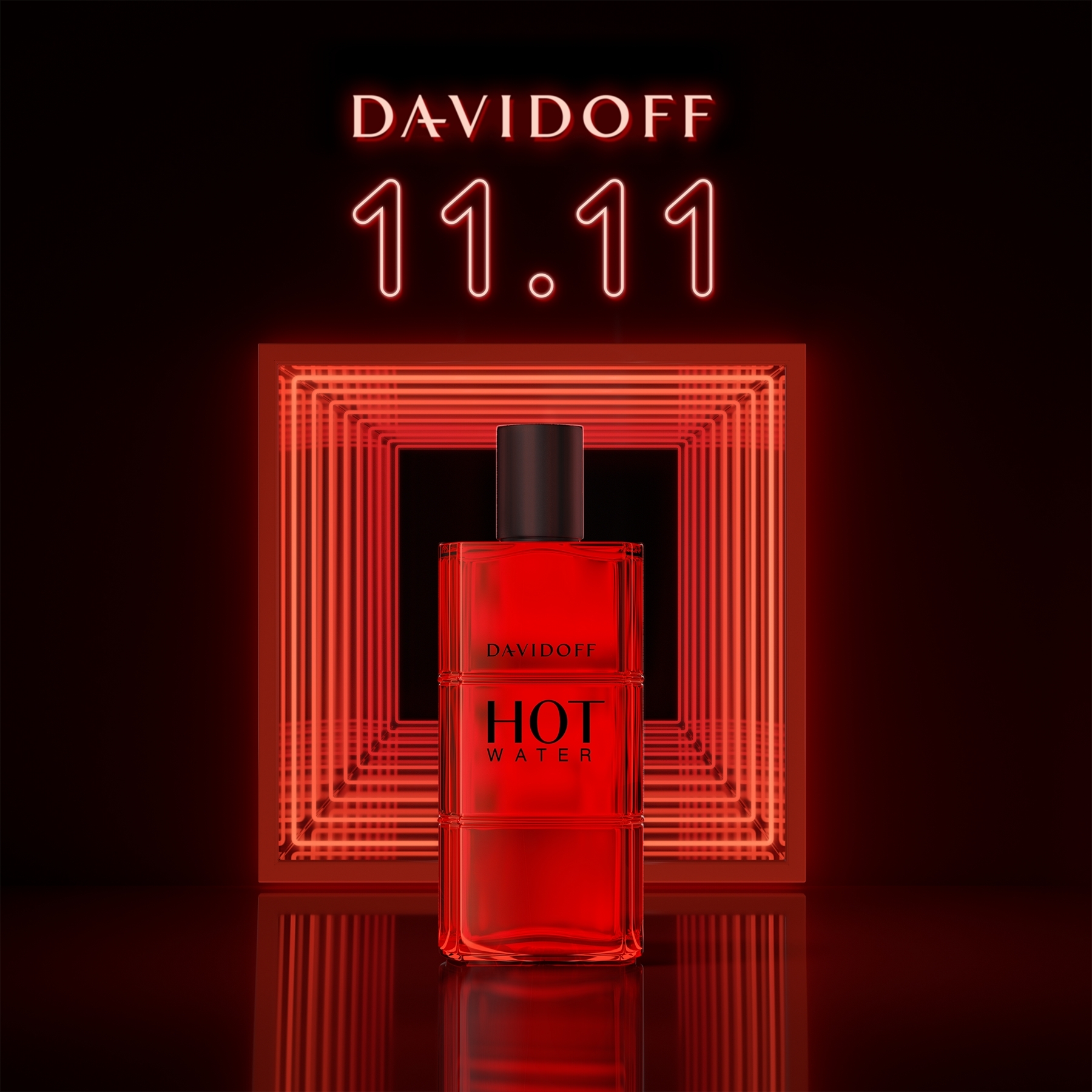 Davidoff Hot Water EDT Spray 110ml - Image 3