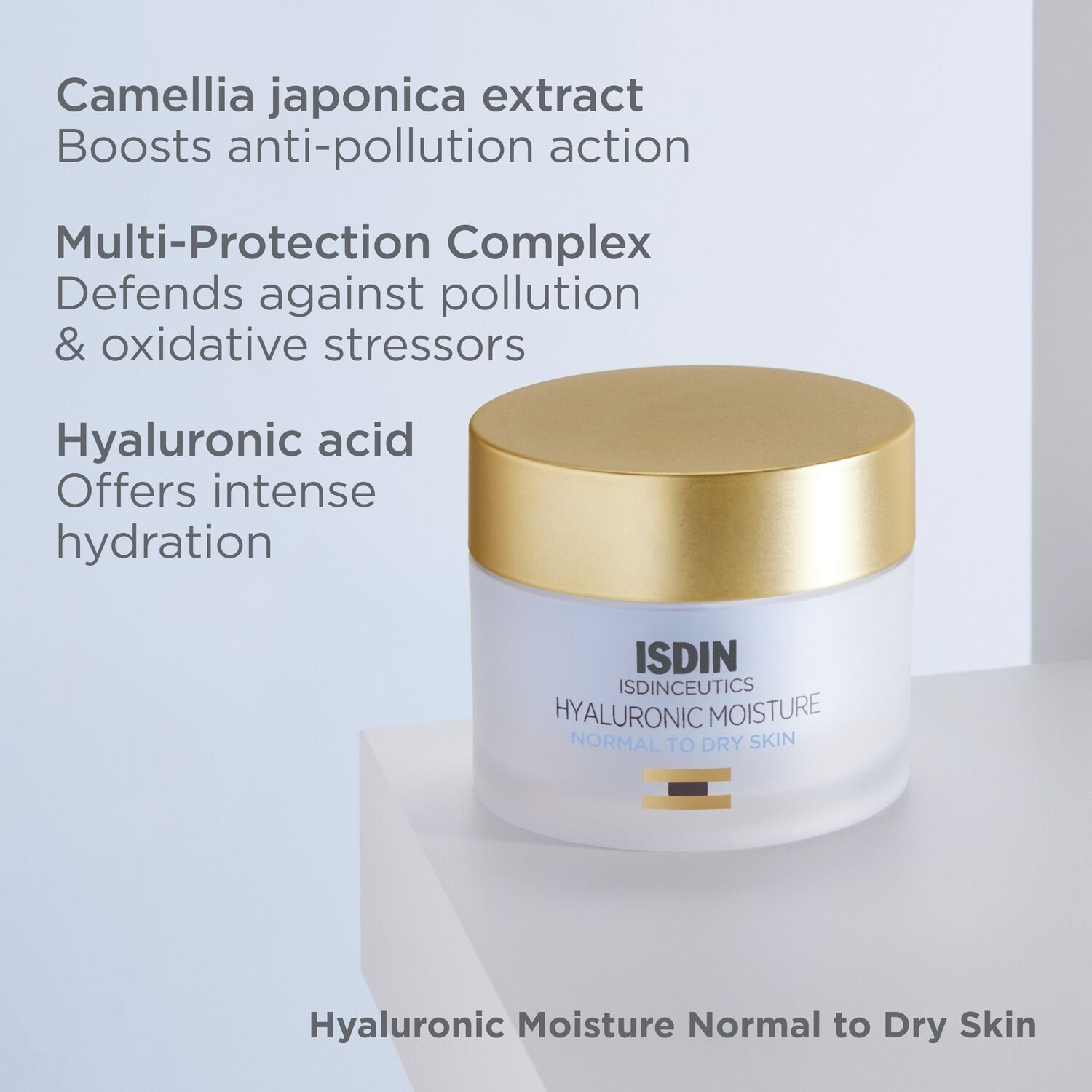ISDIN Isdinceutics Hyaluronic Moisture Cream Normal/Dry 50g - Image 2