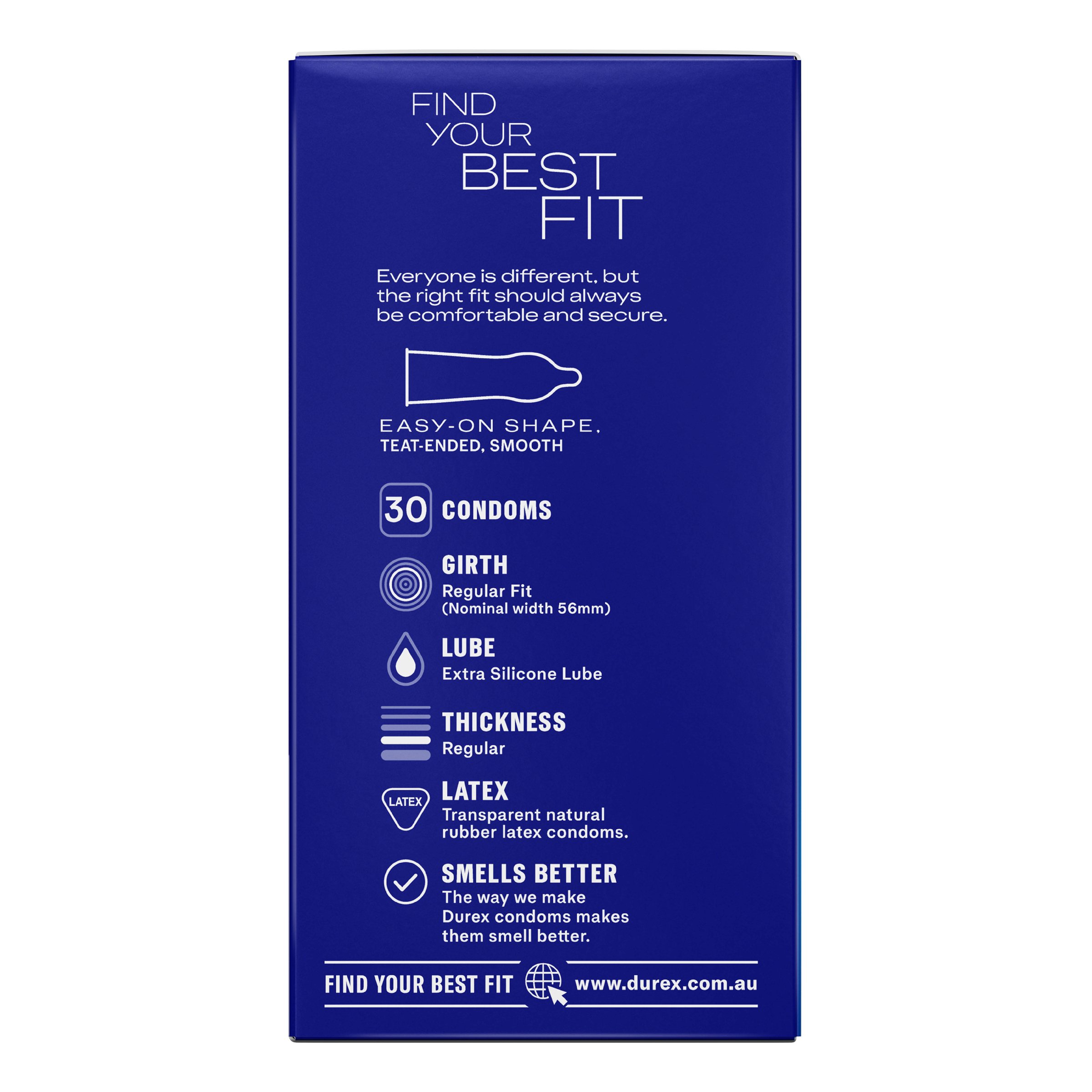 Durex Regular Condoms 30 pack - Image 3