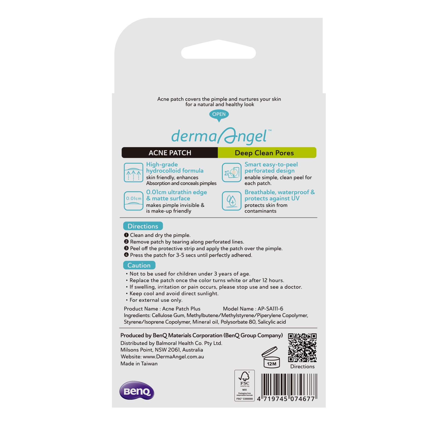 Derma Angel Acne Patch Night 24 pieces - Image 2