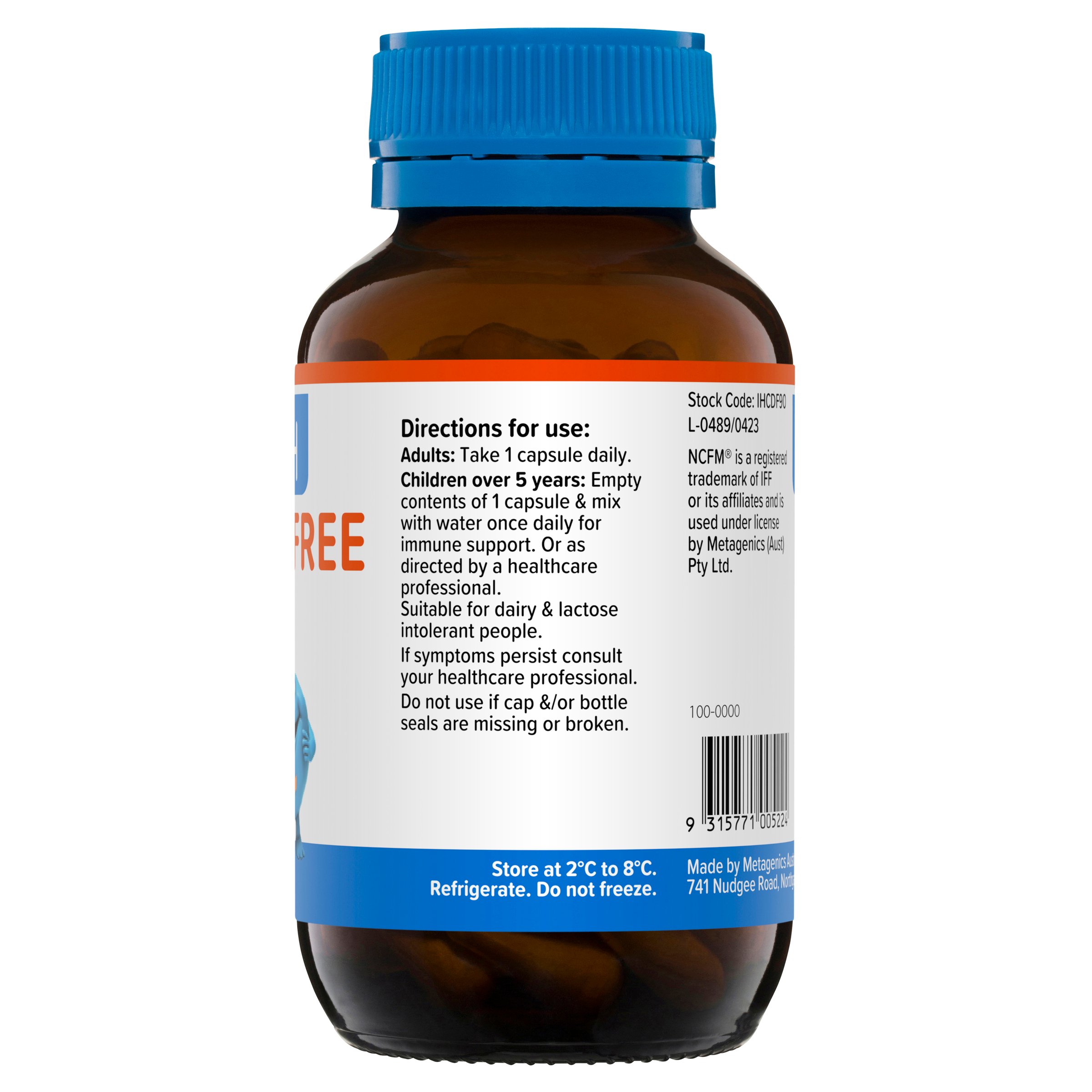 Inner Health Plus Dairy Free 90 capsules - Image 2