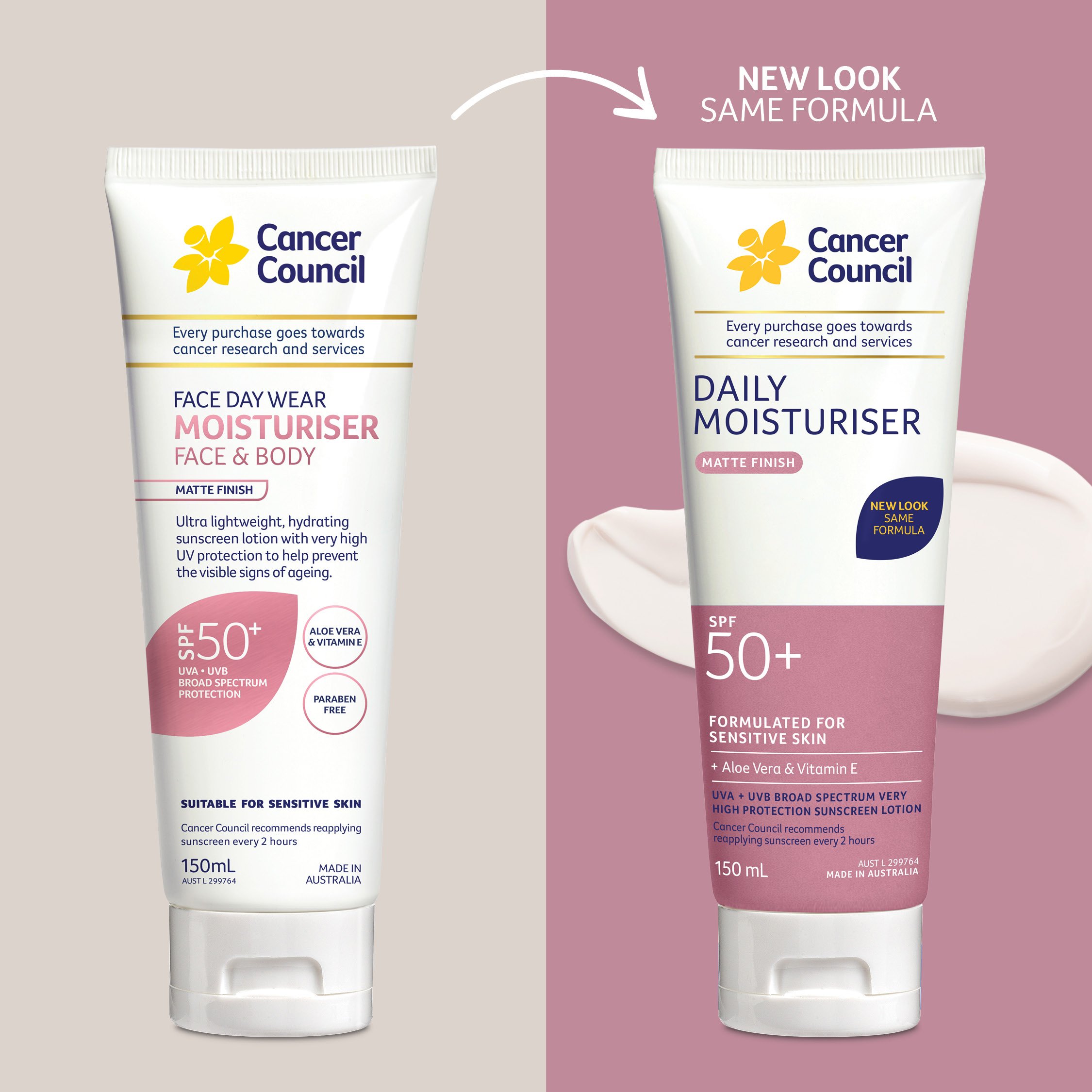Cancer Council Daily Moisturiser Matter Spf50+ - 150ml - Image 3