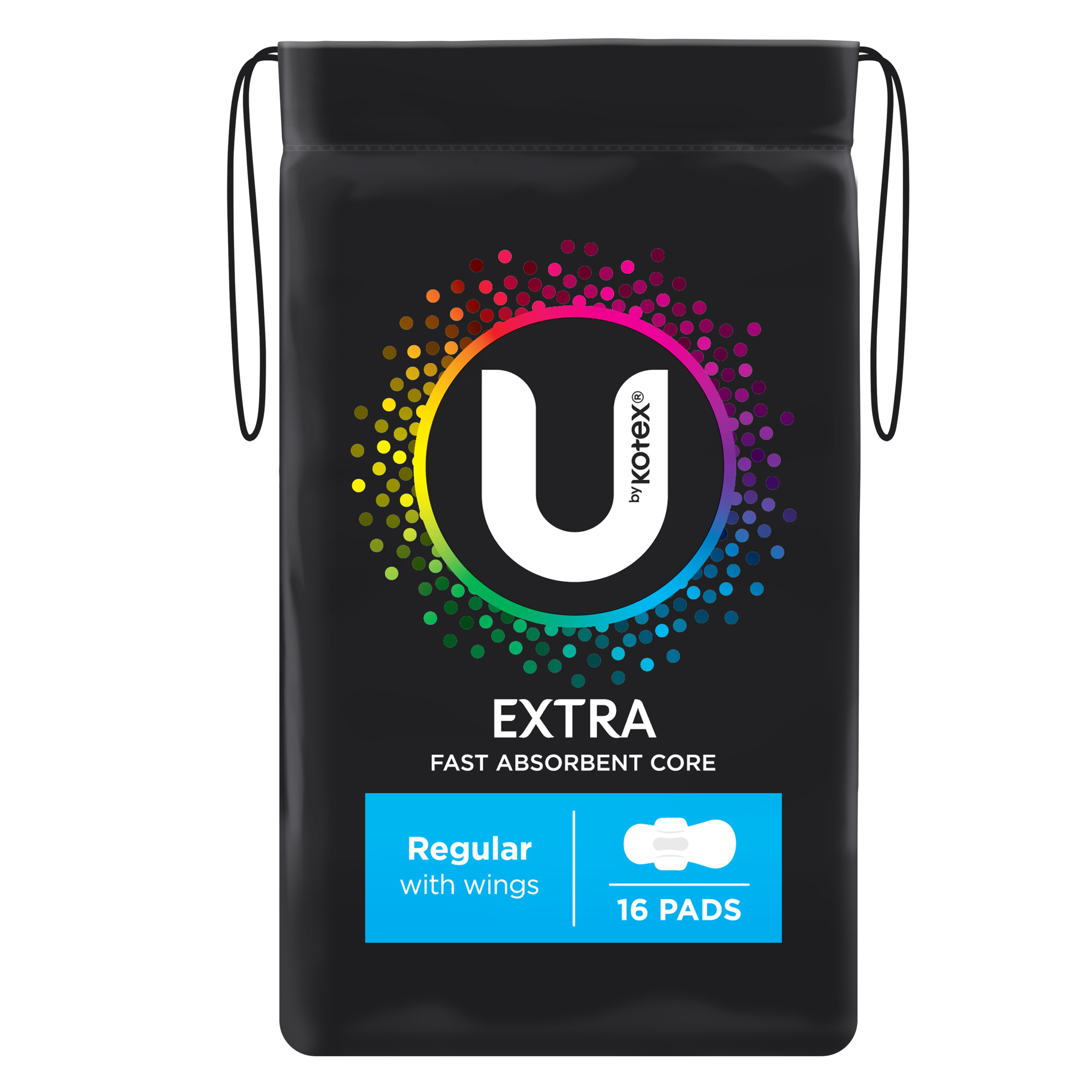 U by Kotex Pads Regular 16 pack - Image 1