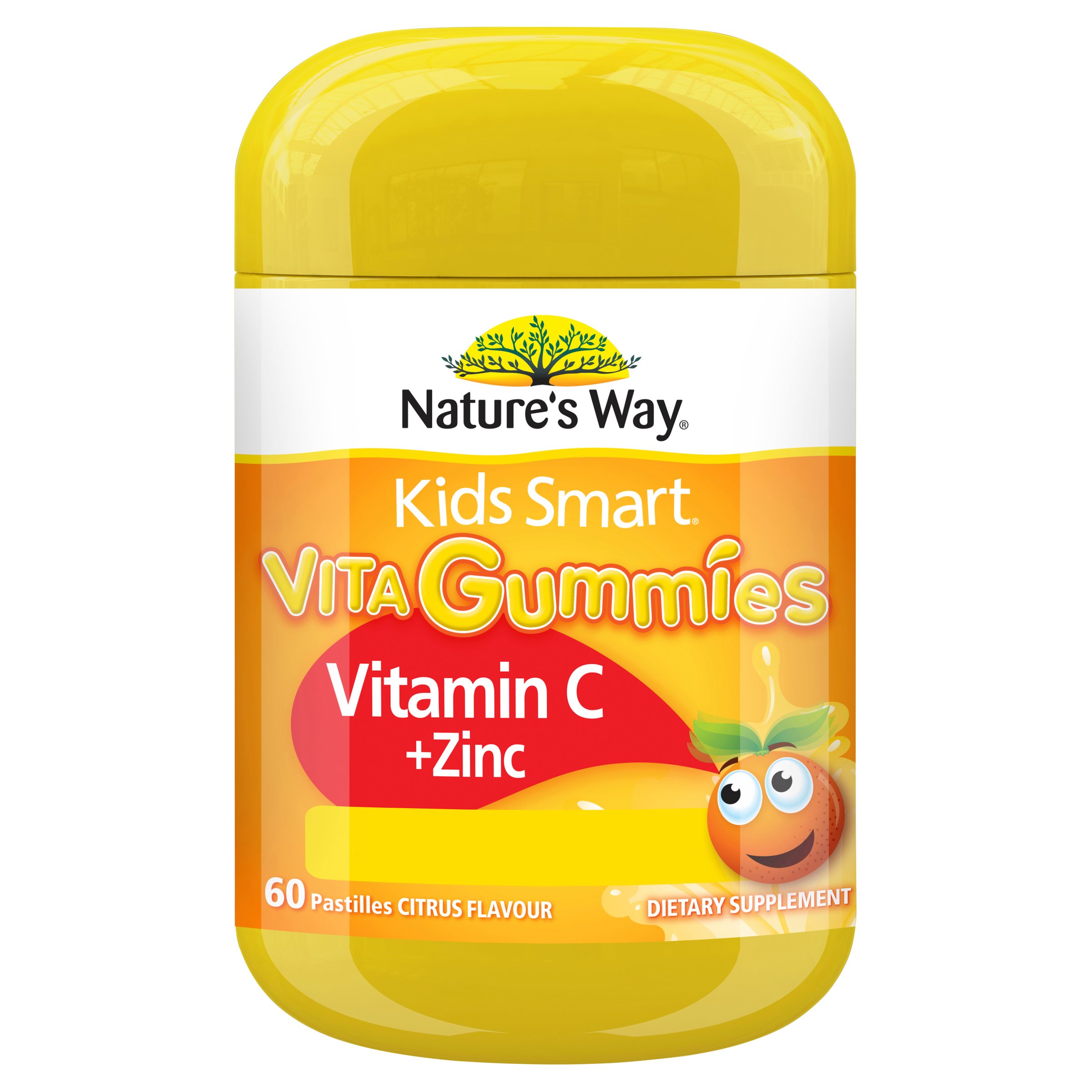 Nature's Way Kids Smart Vita Gummies Vitamin C + Zinc 60 pastilles - Image 3