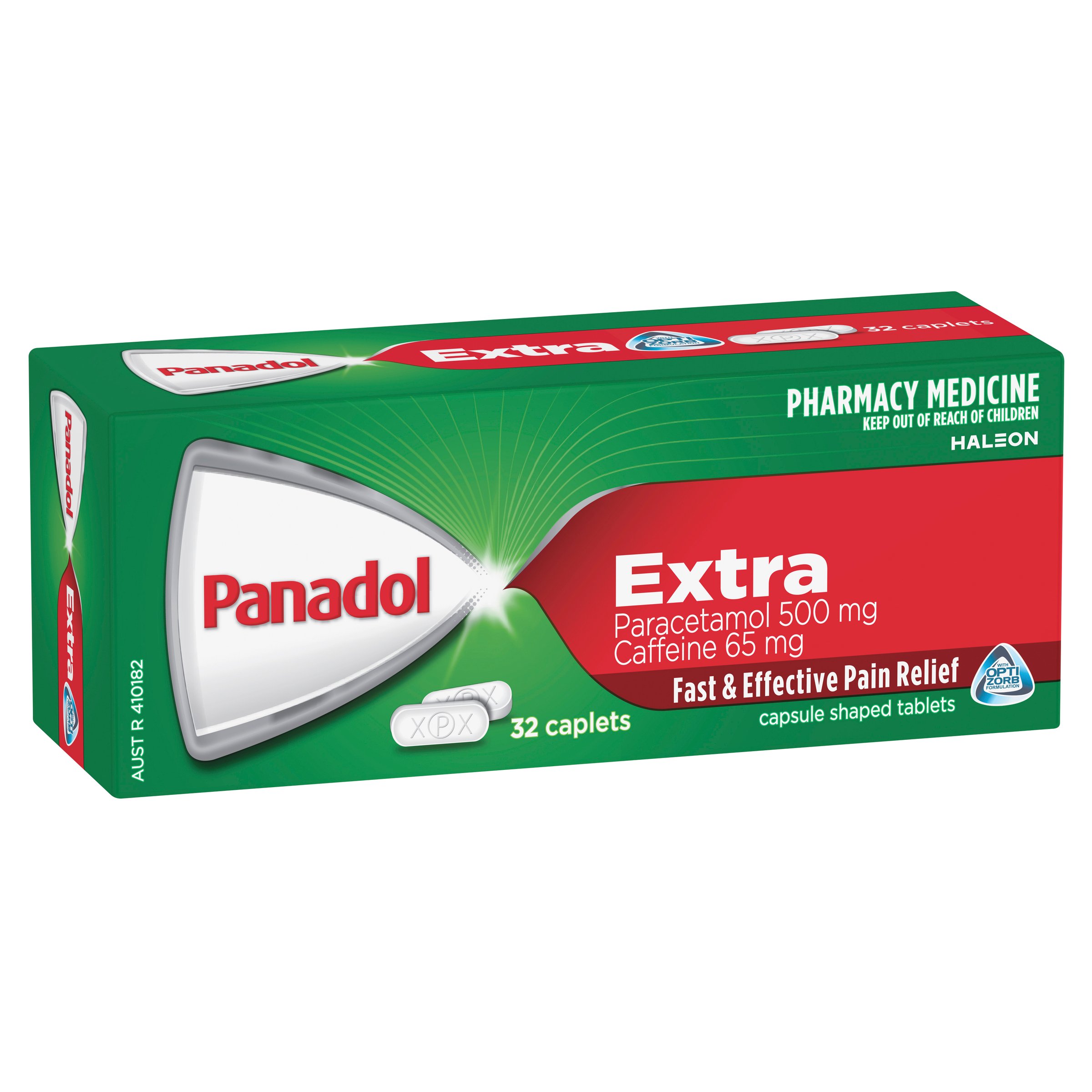 Panadol Extra Optizorb 500/65mg 32 caplets - Image 10