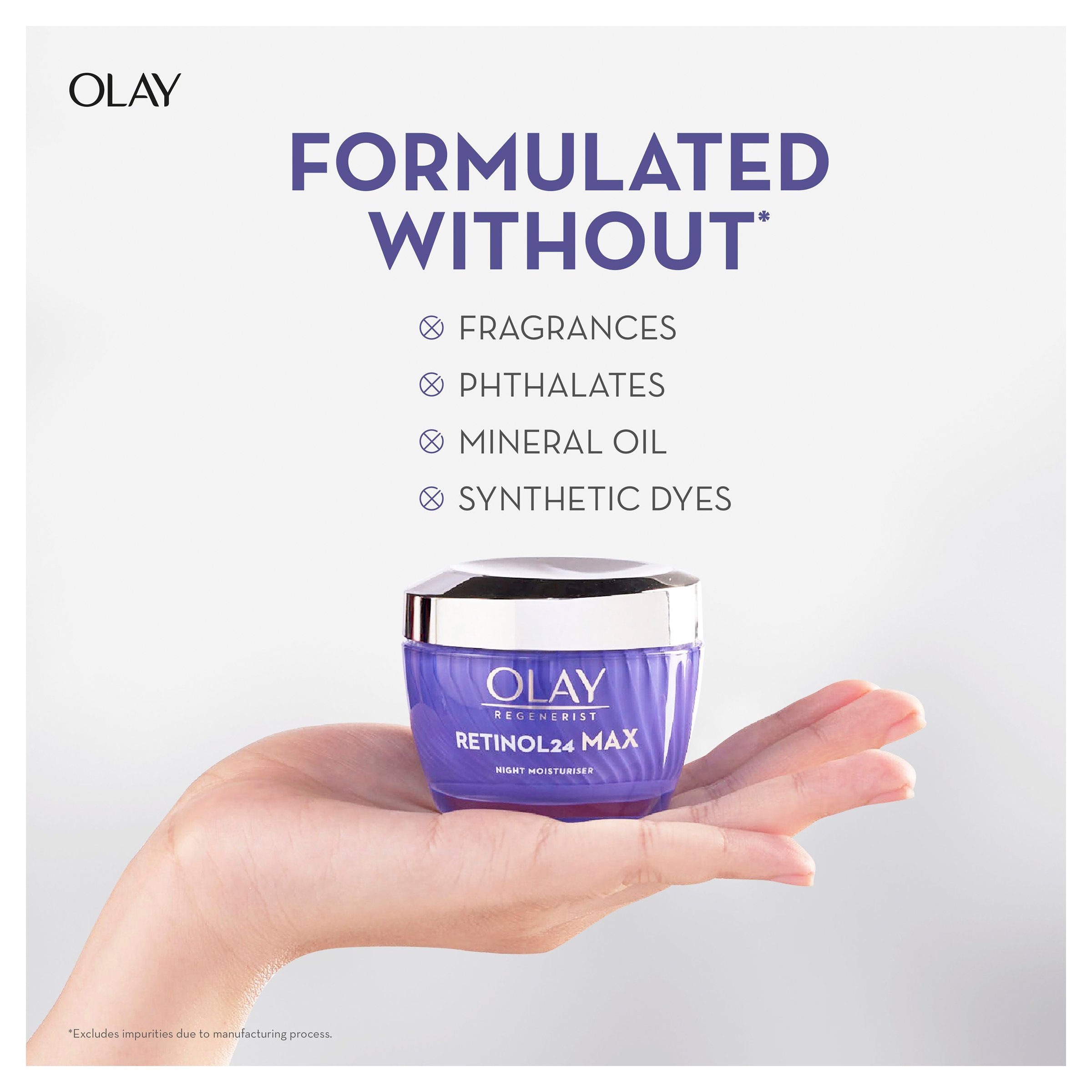 Olay Regenerist Retinol 24 Max Cream 50g - Image 4