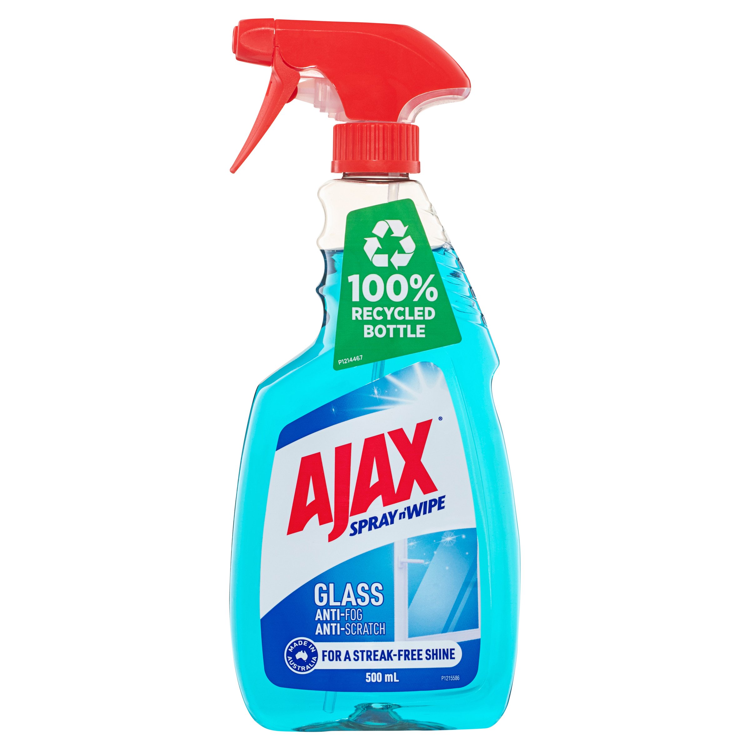 Ajax Spray n Wipe Glass Trigger 500ml - Image 1