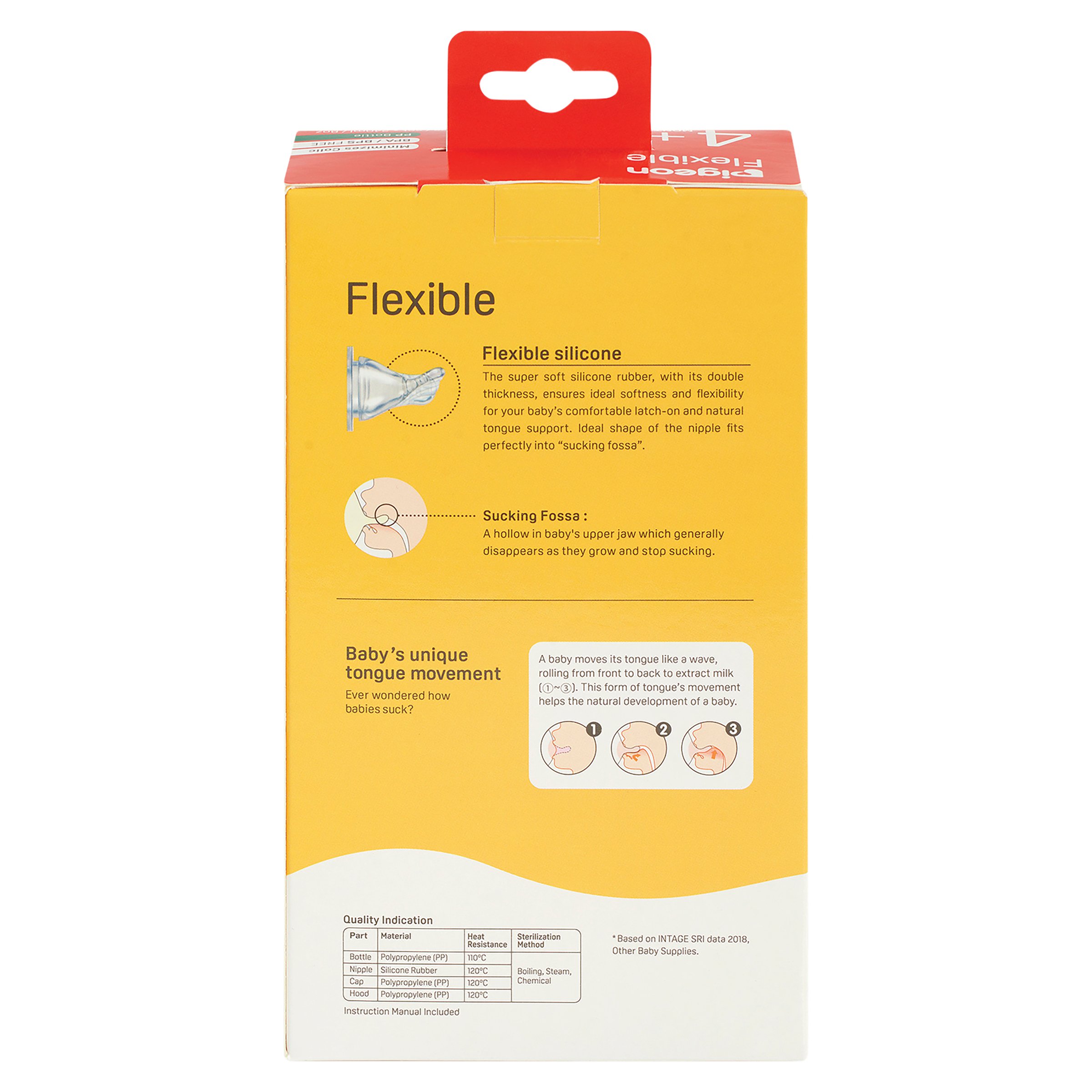 Pigeon Slim Neck Bottle 240ml (PP) 2 pack - Image 2