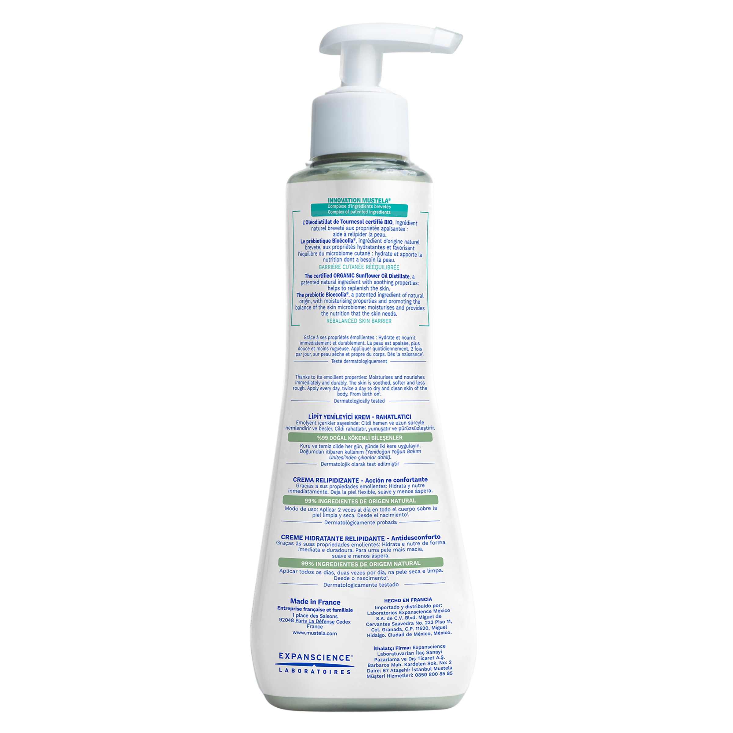 Mustela Stelatopia+ Lipid Replenishing Cream 300ml - Image 2