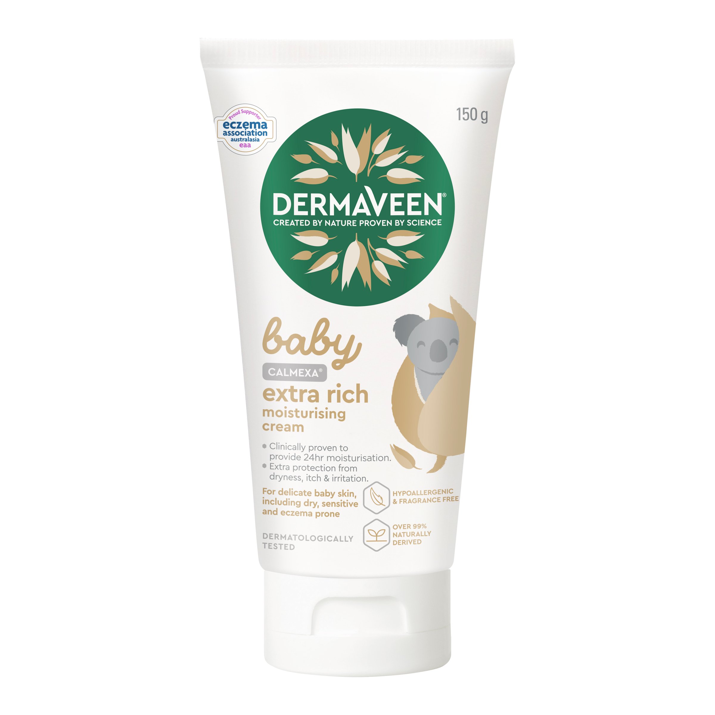 DermaVeen Baby Calmexa Extra Rich Moisturising Cream 150g - Image 1