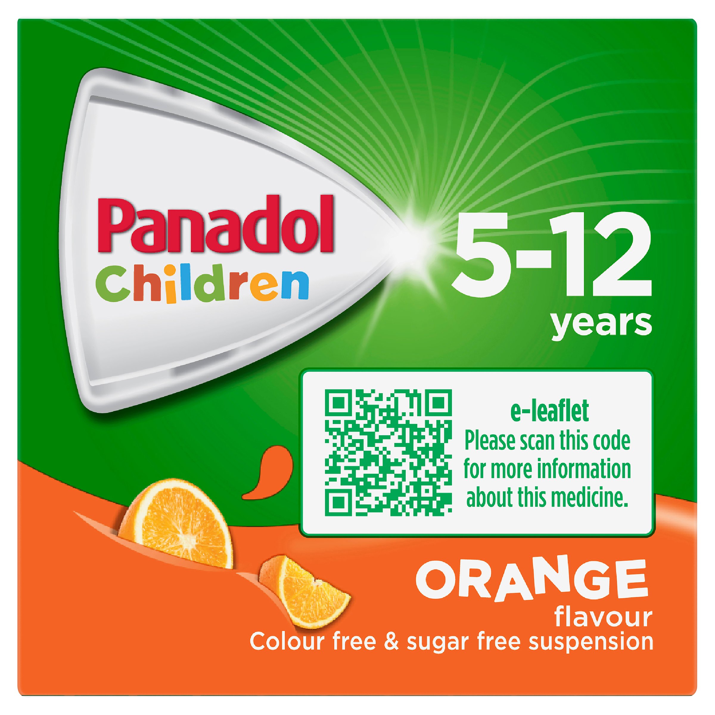 Panadol Children 5-12 Years Colourfree Suspension Orange Flavour 200ml - Image 5