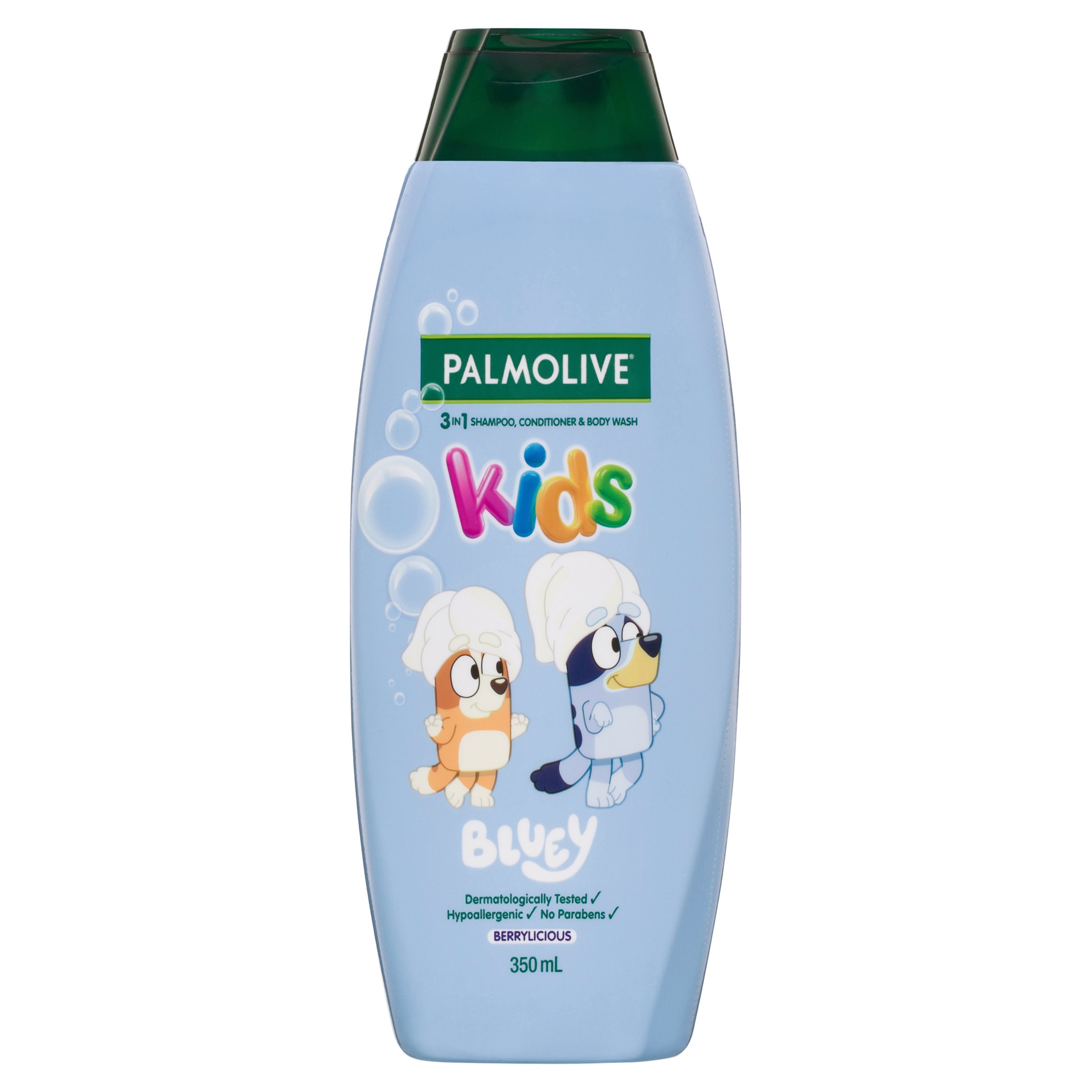 Palmolive 3in1 Bluey Kids Shampoo Conditioner Bodywash 350ml - Image 1