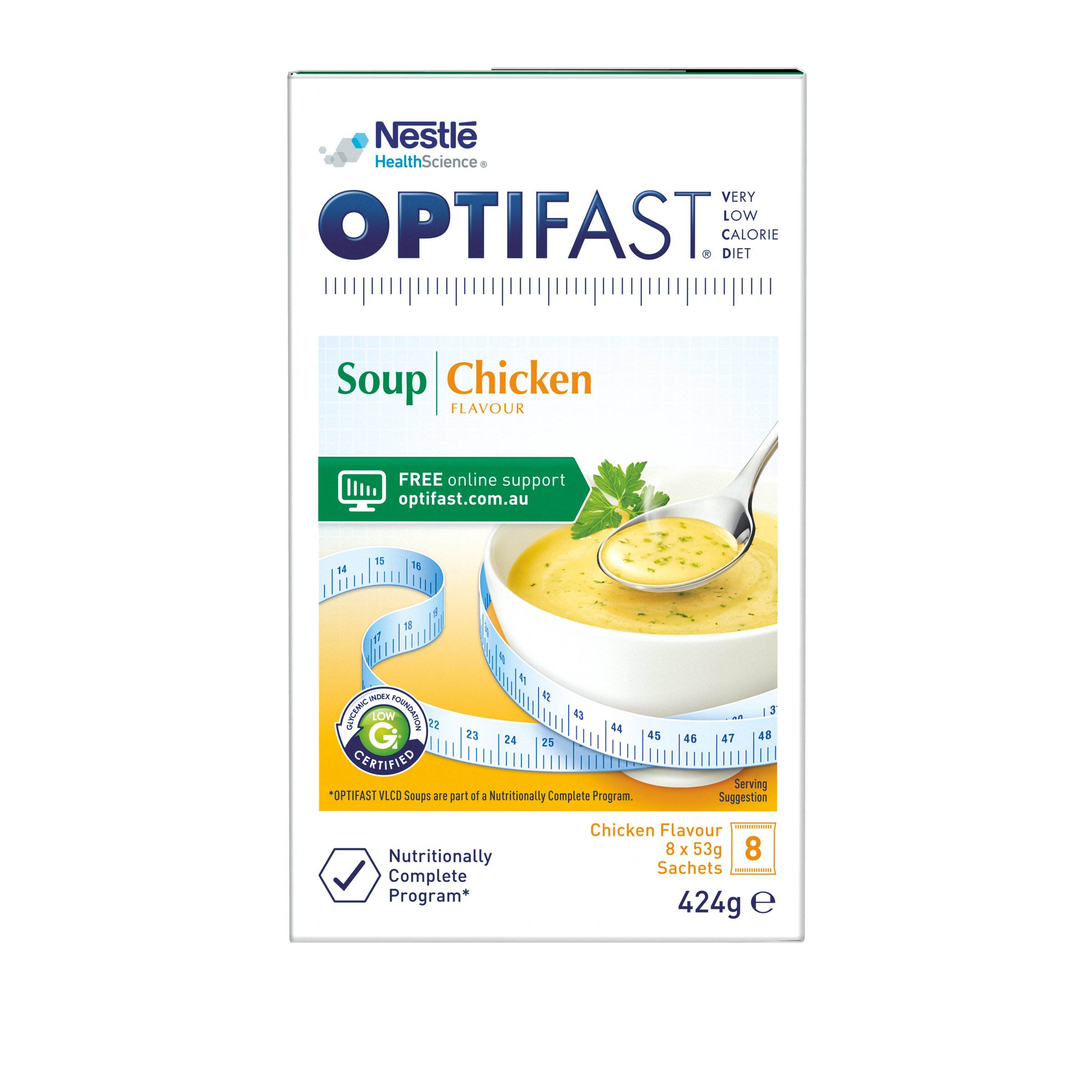 Optifast VLCD Soup Chicken 53g - 8 pack - Image 4