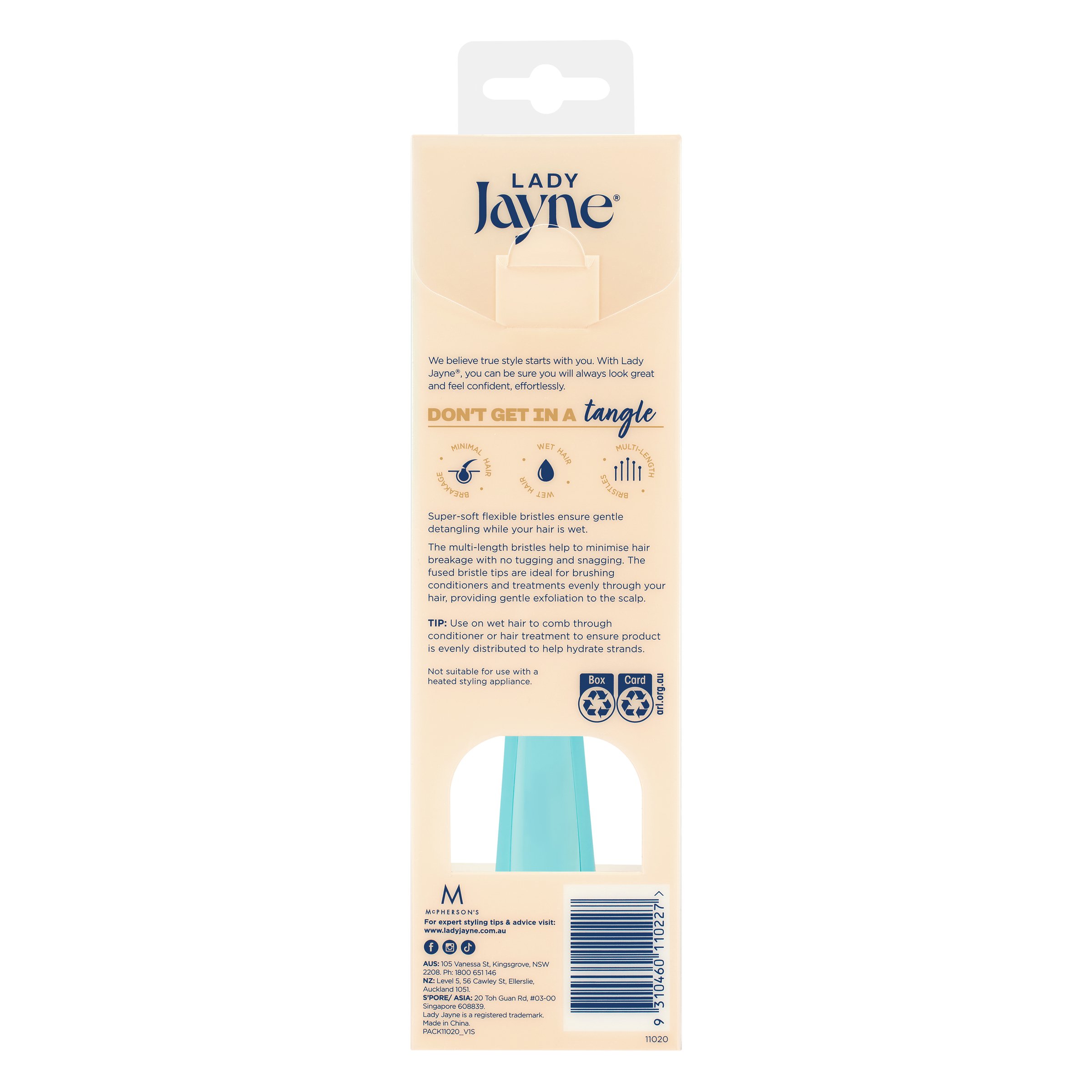 Lady Jayne Tanglepro Wet Brush 1 each - Image 2