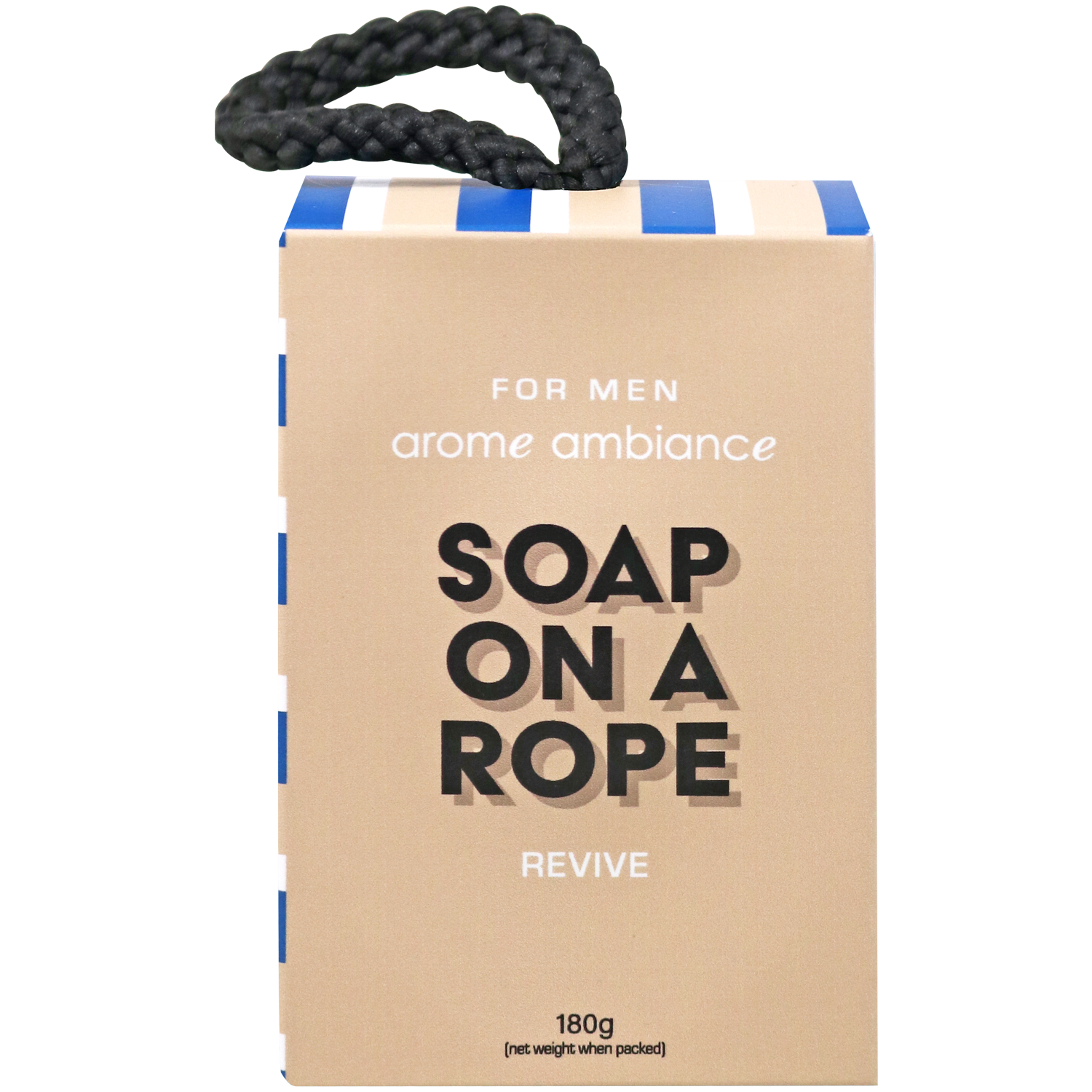 Arome Ambiance For Men Soap On A Rope Revive 180g