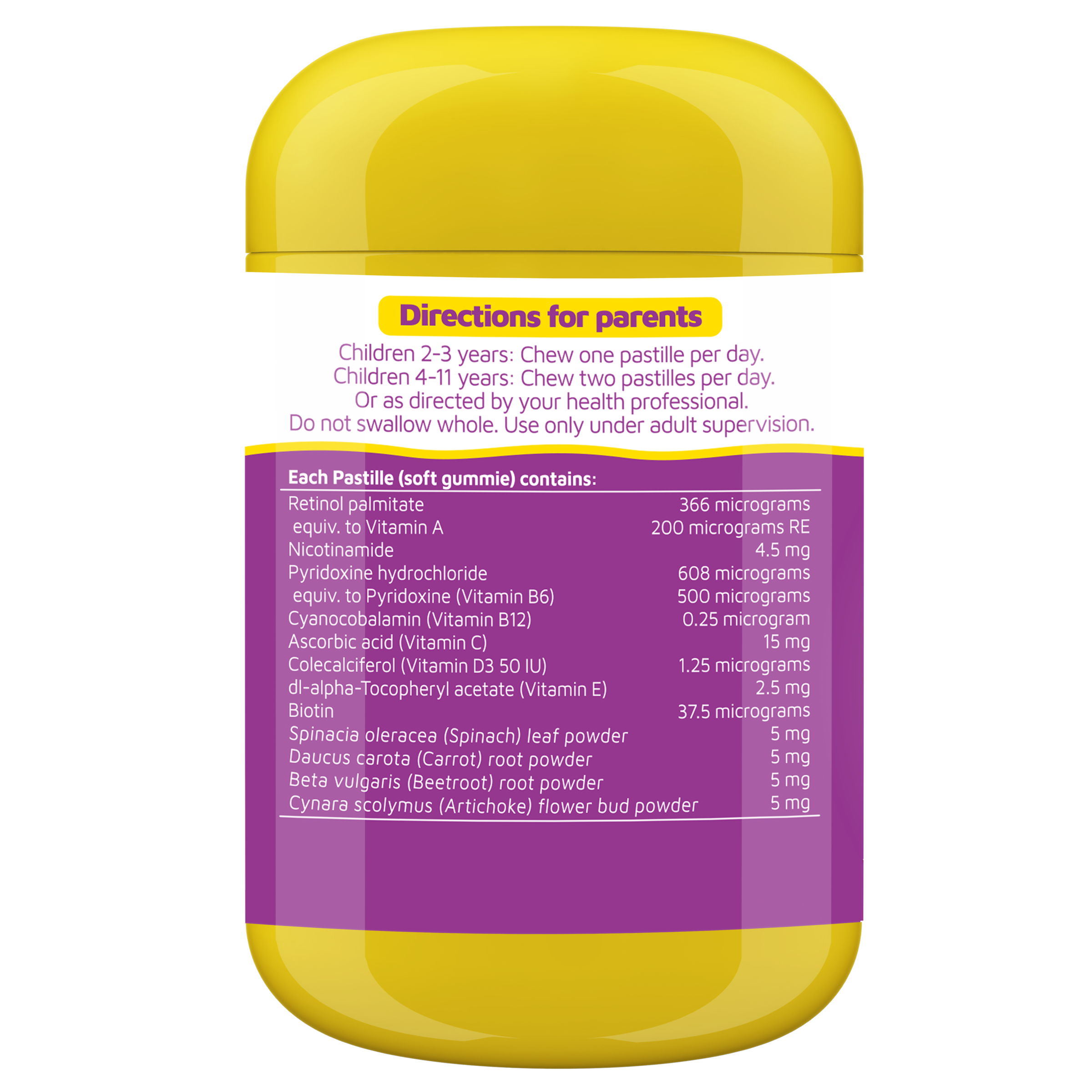 Nature's Way Kids Smart Vita Gummies Multi-Vitamin Plus 120 pastilles - Image 3