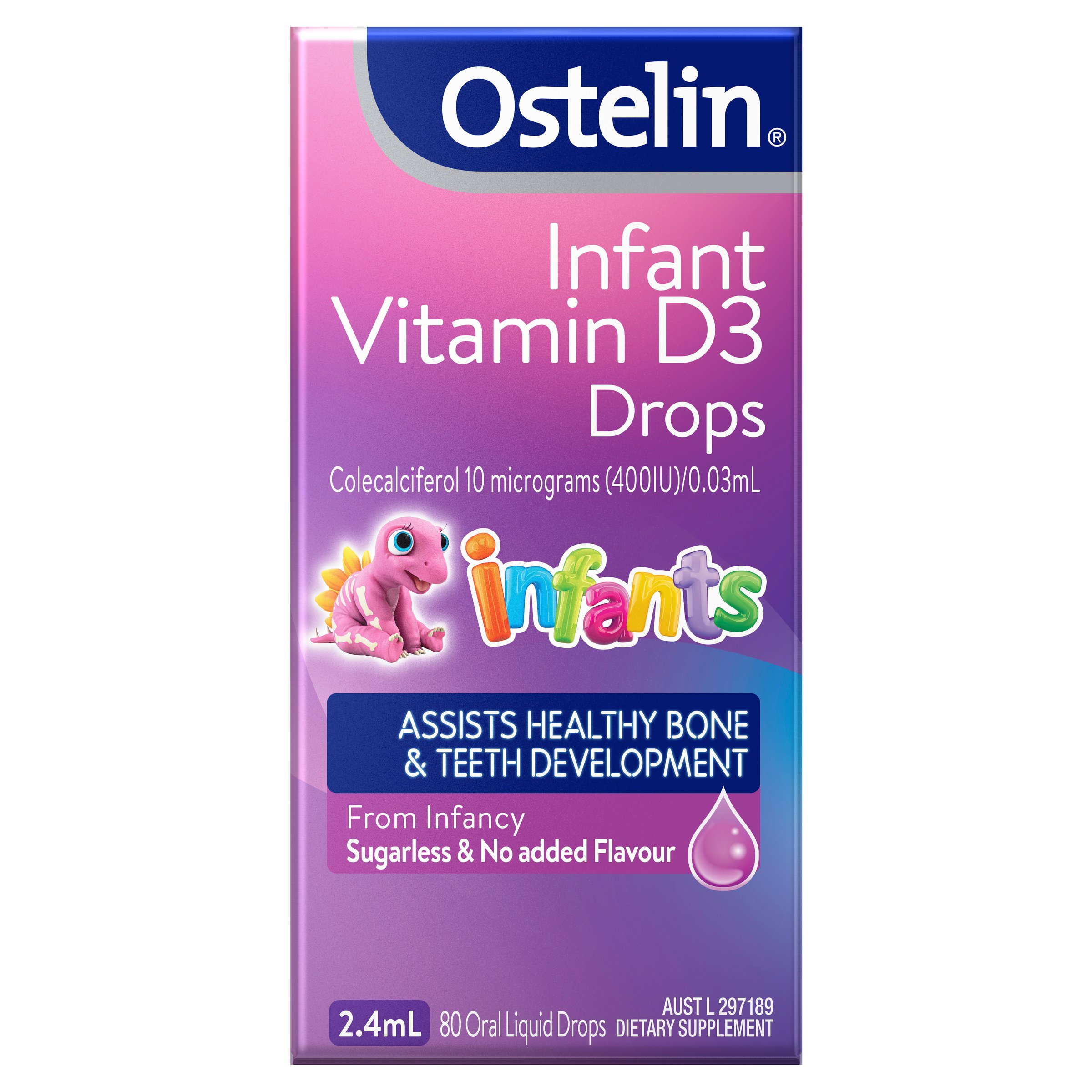 Ostelin Infant Vitamin D3 Drops 2.4ml - Image 1