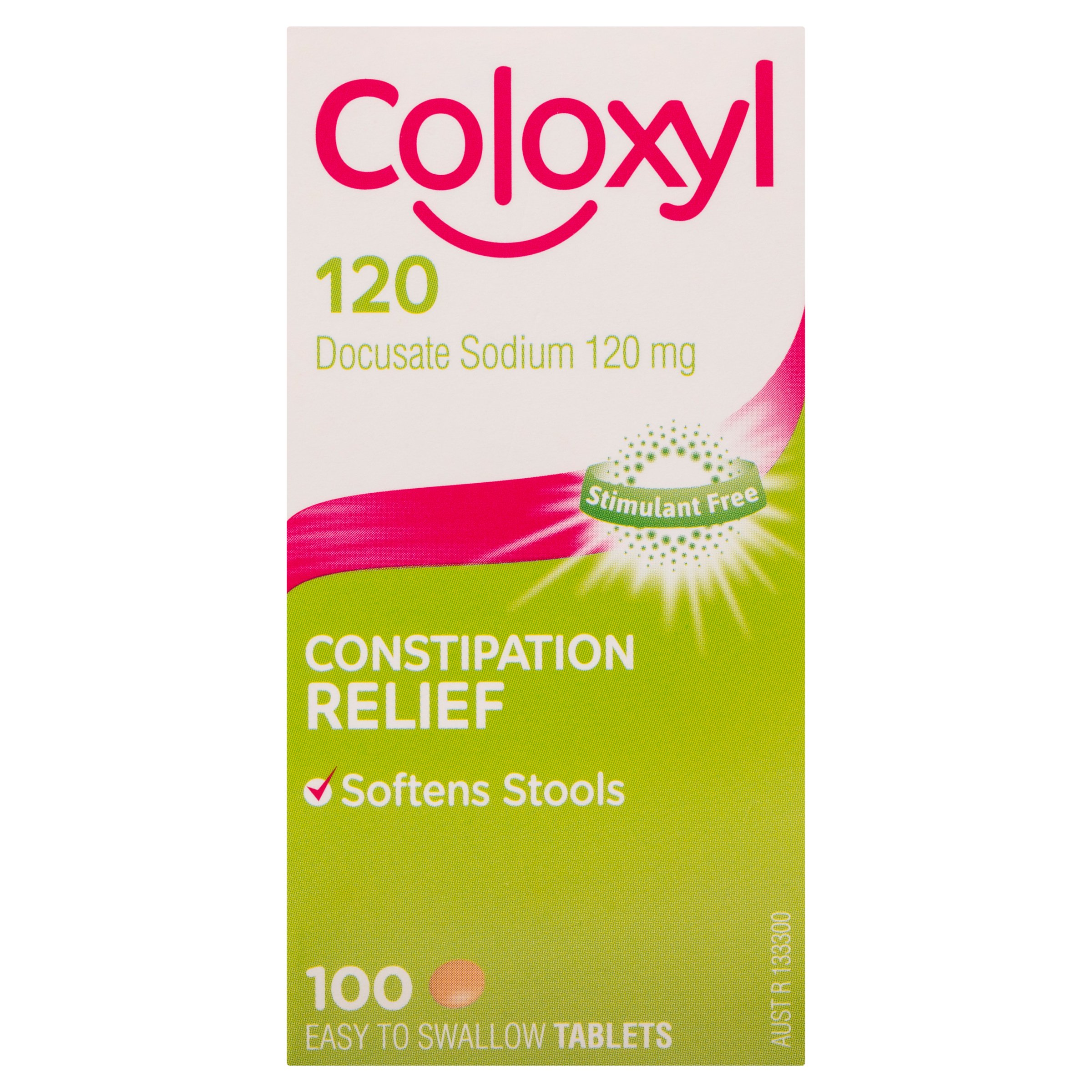 Coloxyl 120mg - 100 tablets - Image 1