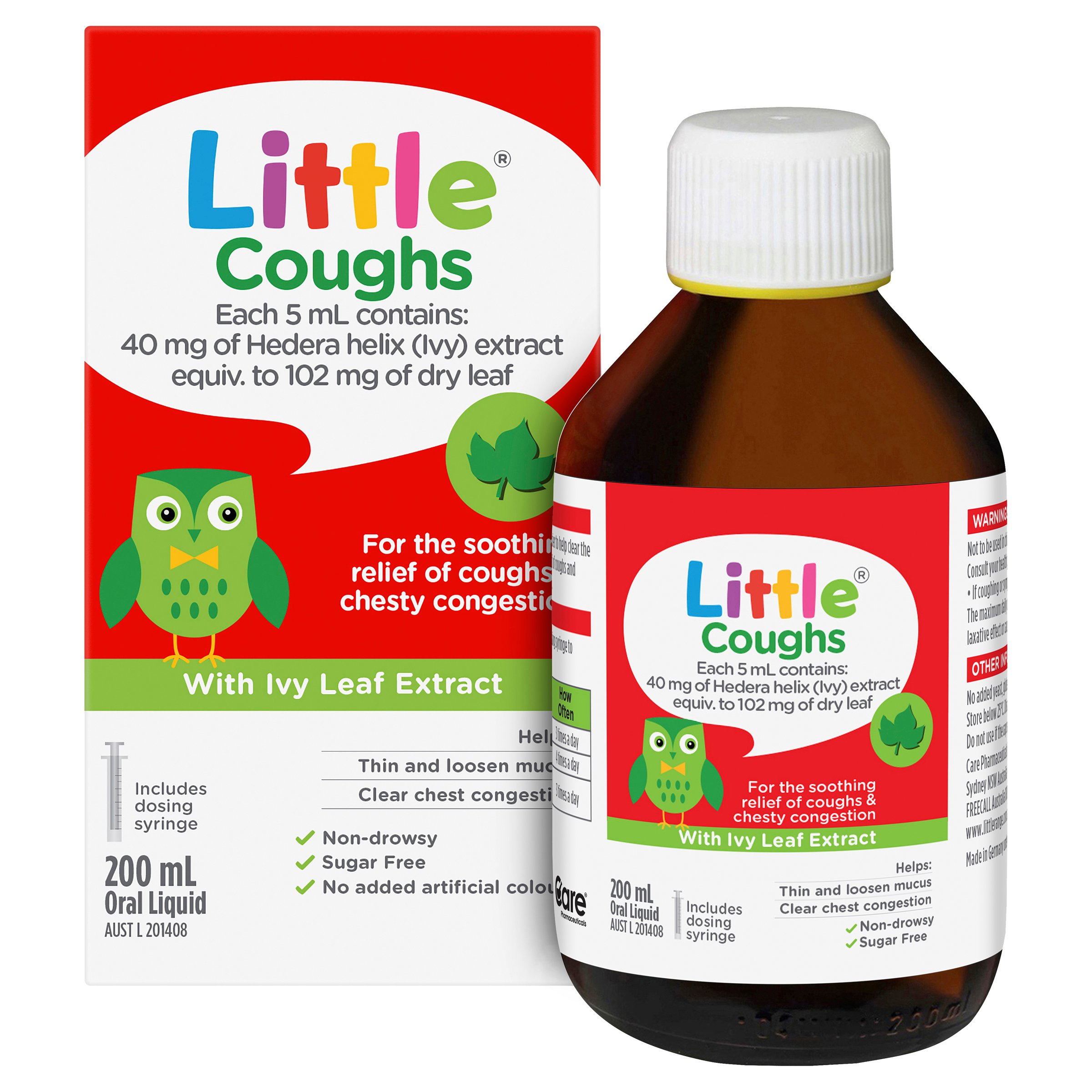 Little Coughs For Coughs & Chesty Congestion Relief 200ml - Image 7