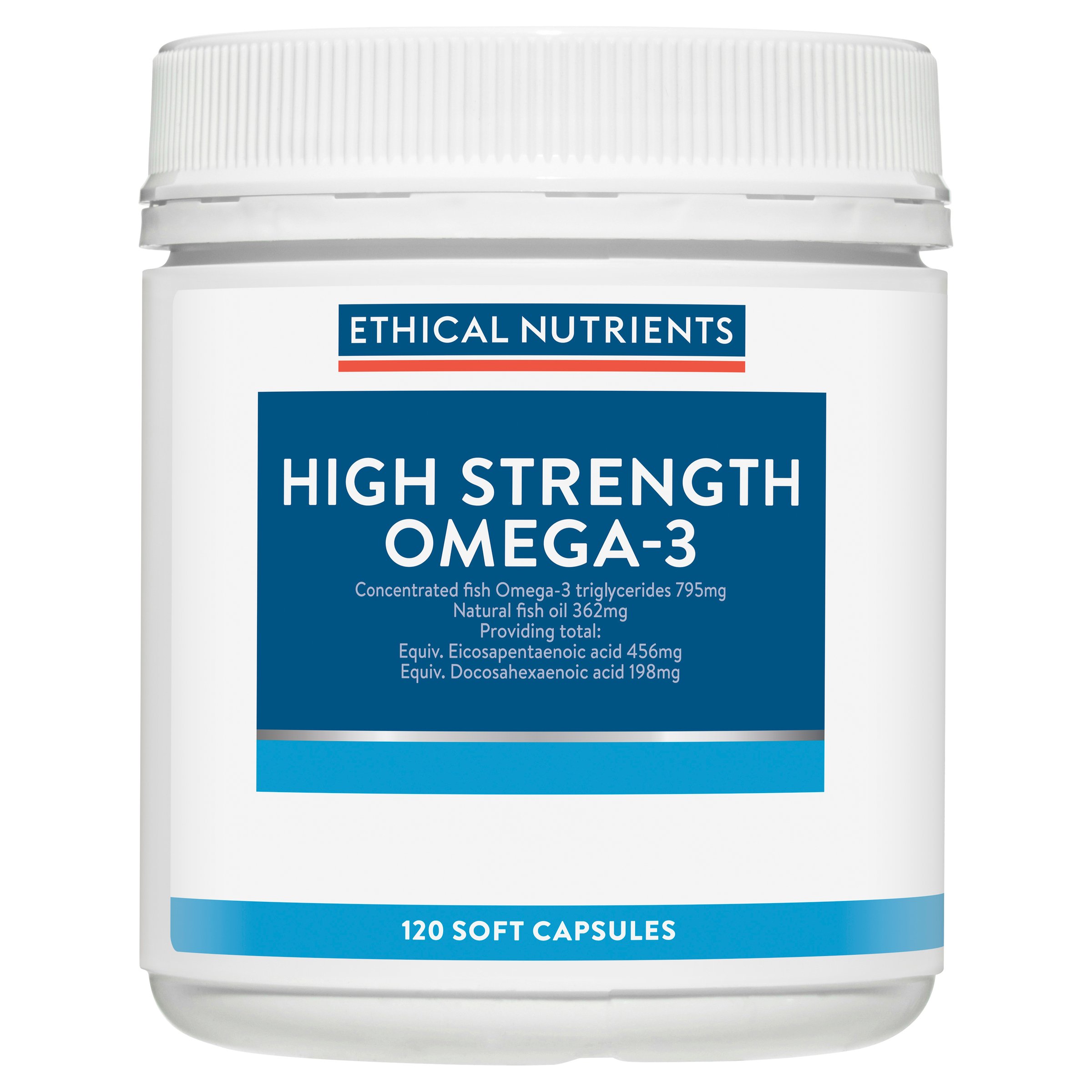 Ethical Nutrients High Strength Omega-3 120 Capsules - Image 6