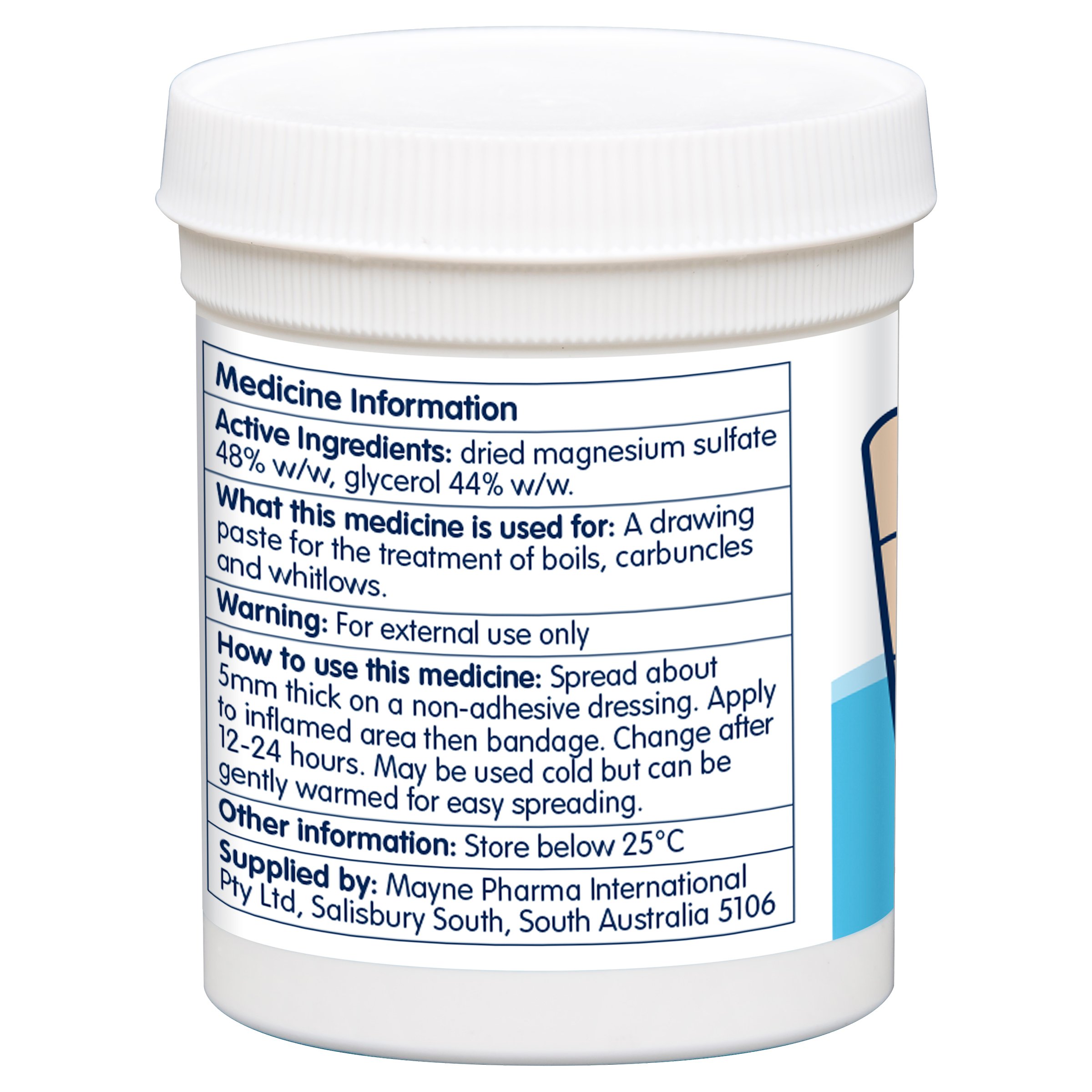 Magnoplasm Magnesium Sulfate-Glycerol Paste 100g - Image 3