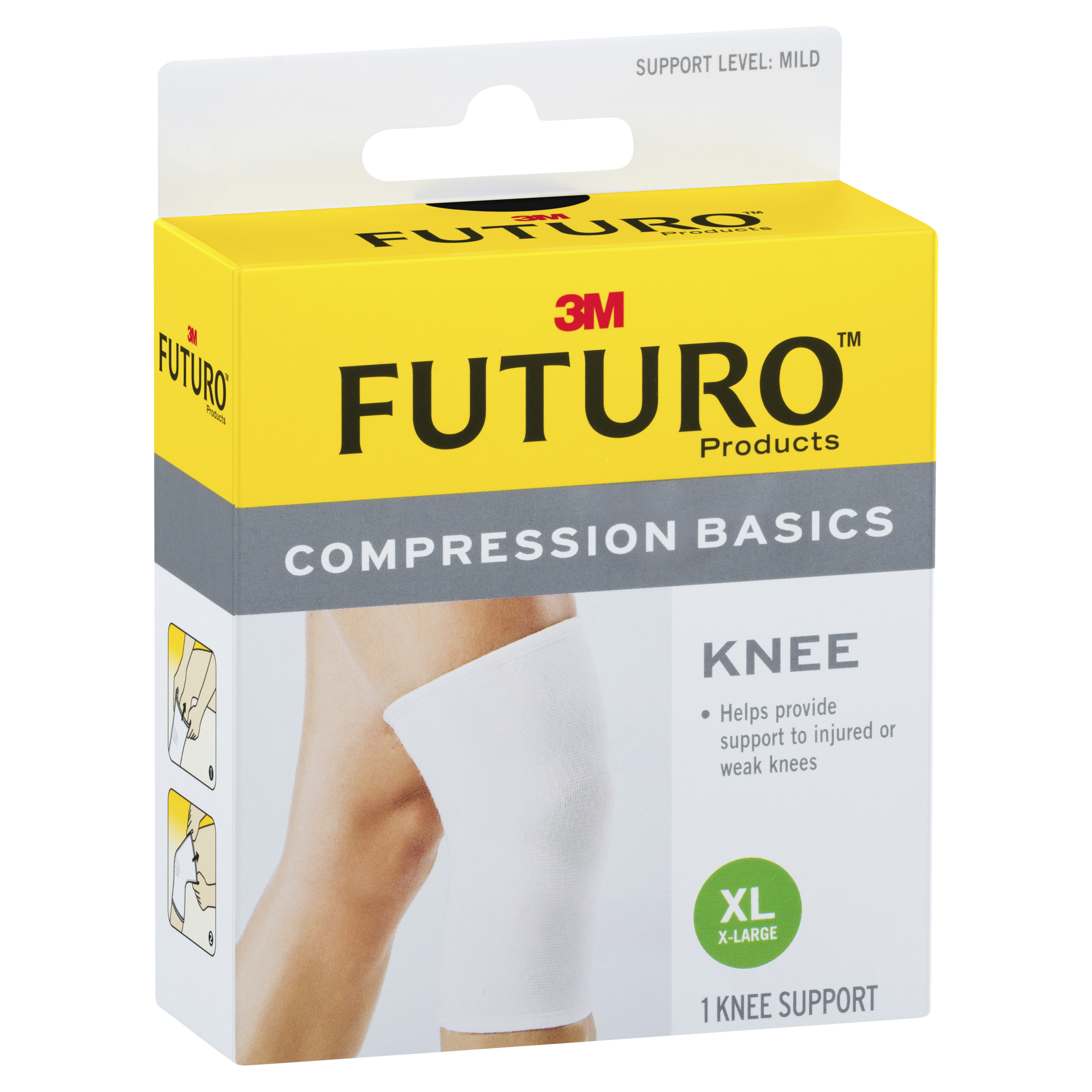 Futuro Compression Basics Elastic Knee Support Extra Large 1 each - Image 2