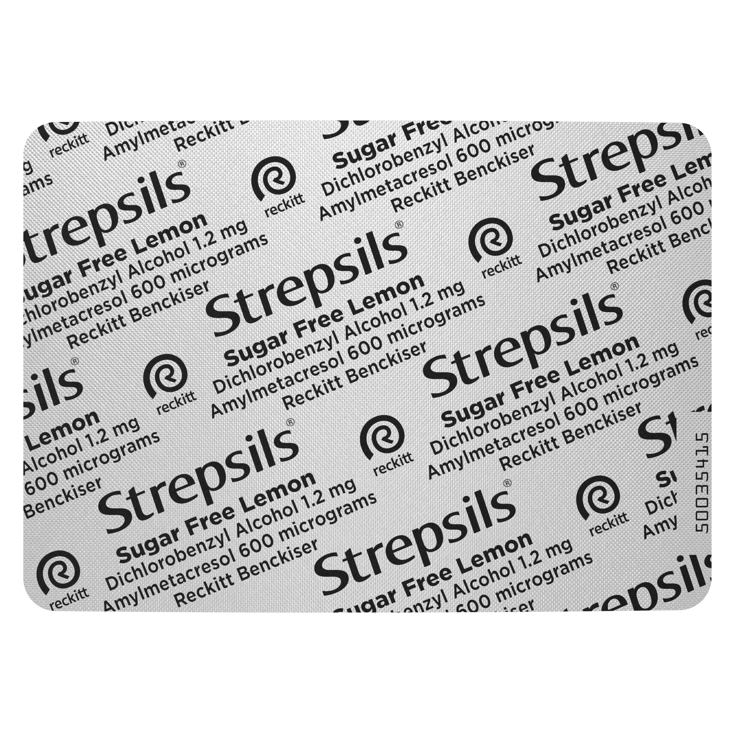Strepsils Sugar Free Double Antibacterial Action Lemon 36 lozenges - Image 5