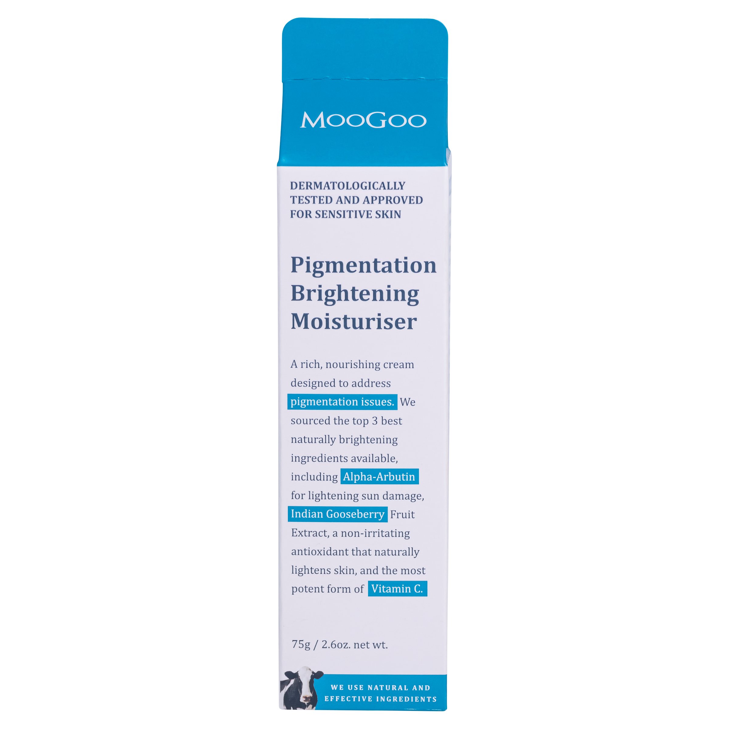 MooGoo Pigmentation Brightening Moisturiser 75g