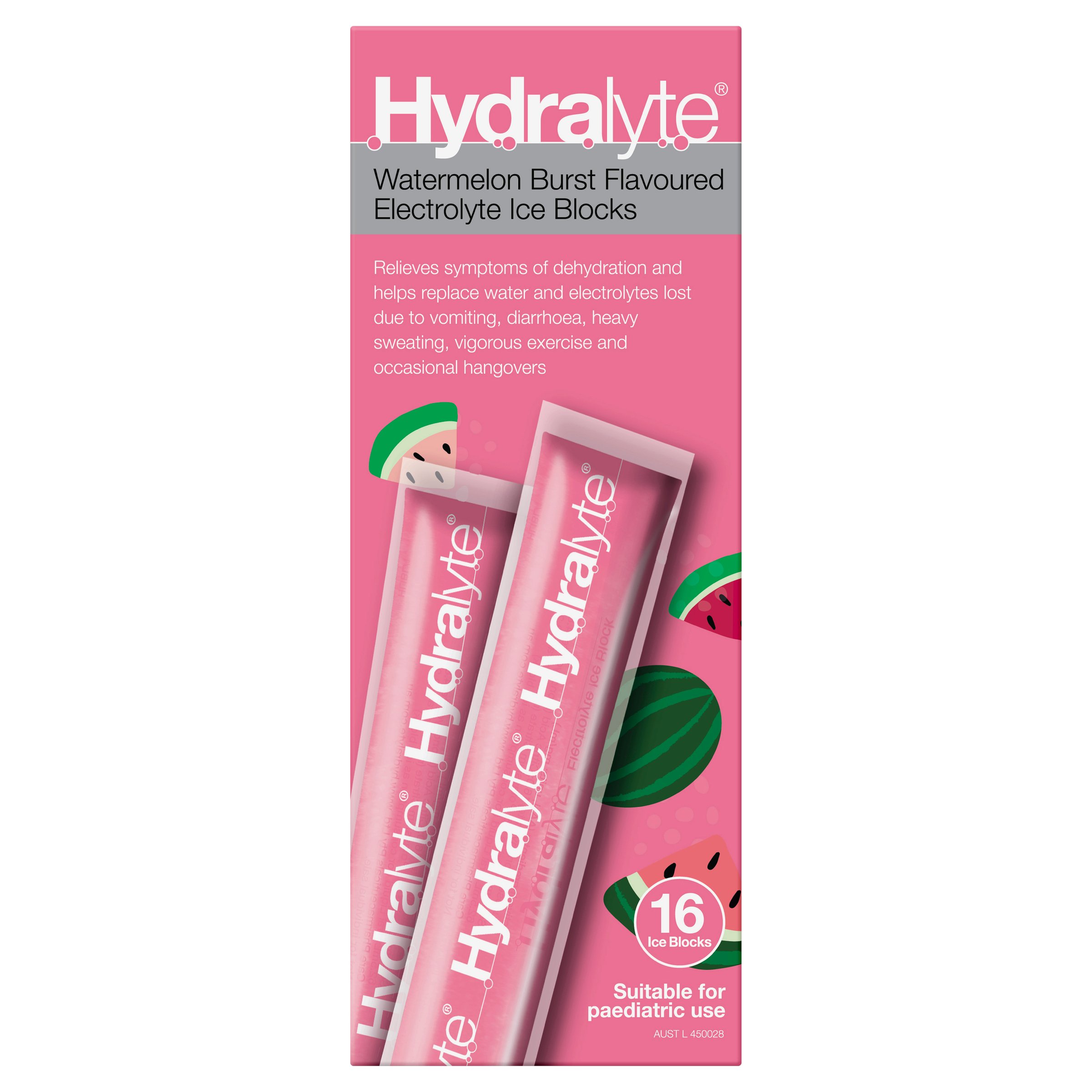 Hydralyte Ice Block Watermelon Burst 16 pack - Image 6