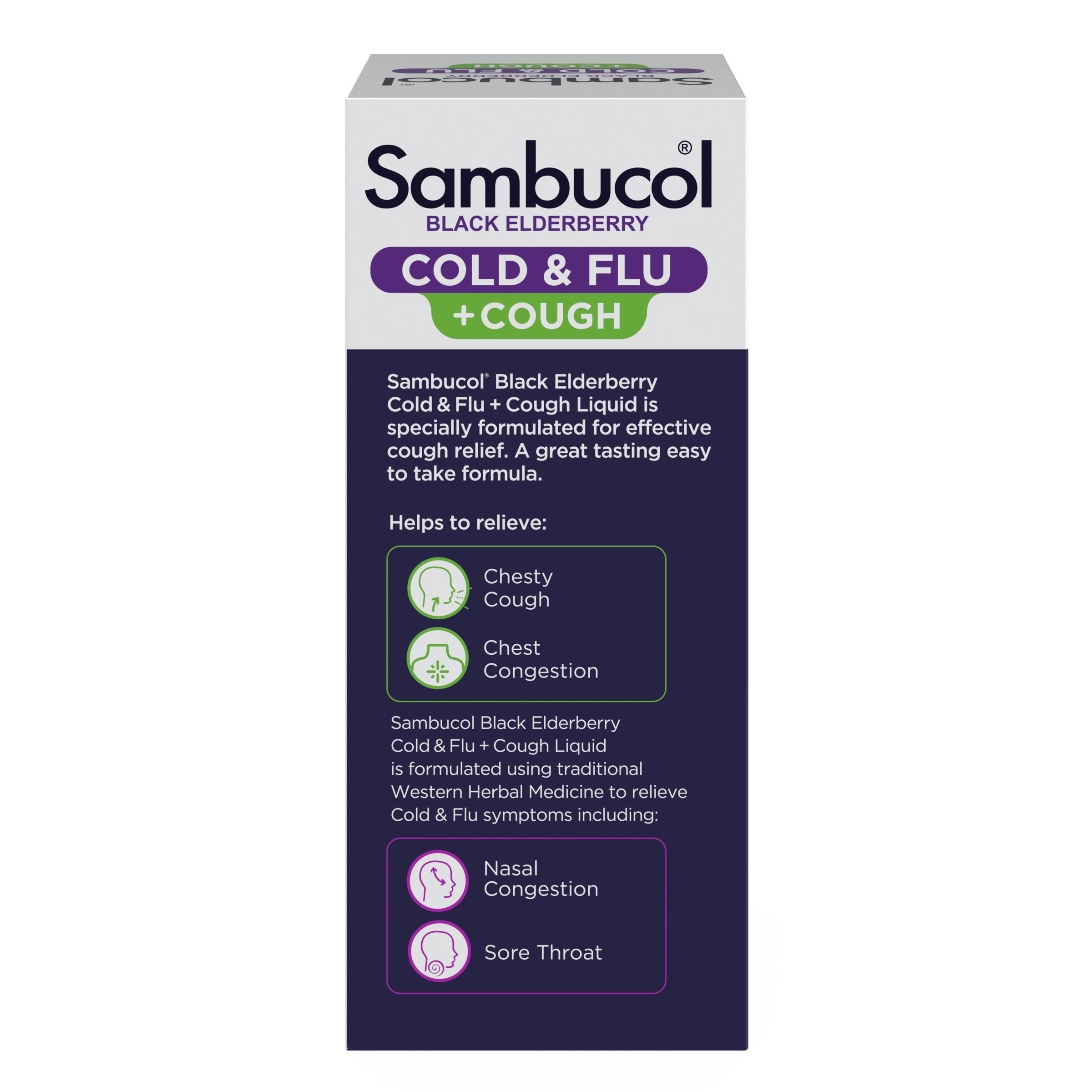 Sambucol Black Elderberry Cough Liquid 250ml - Image 2