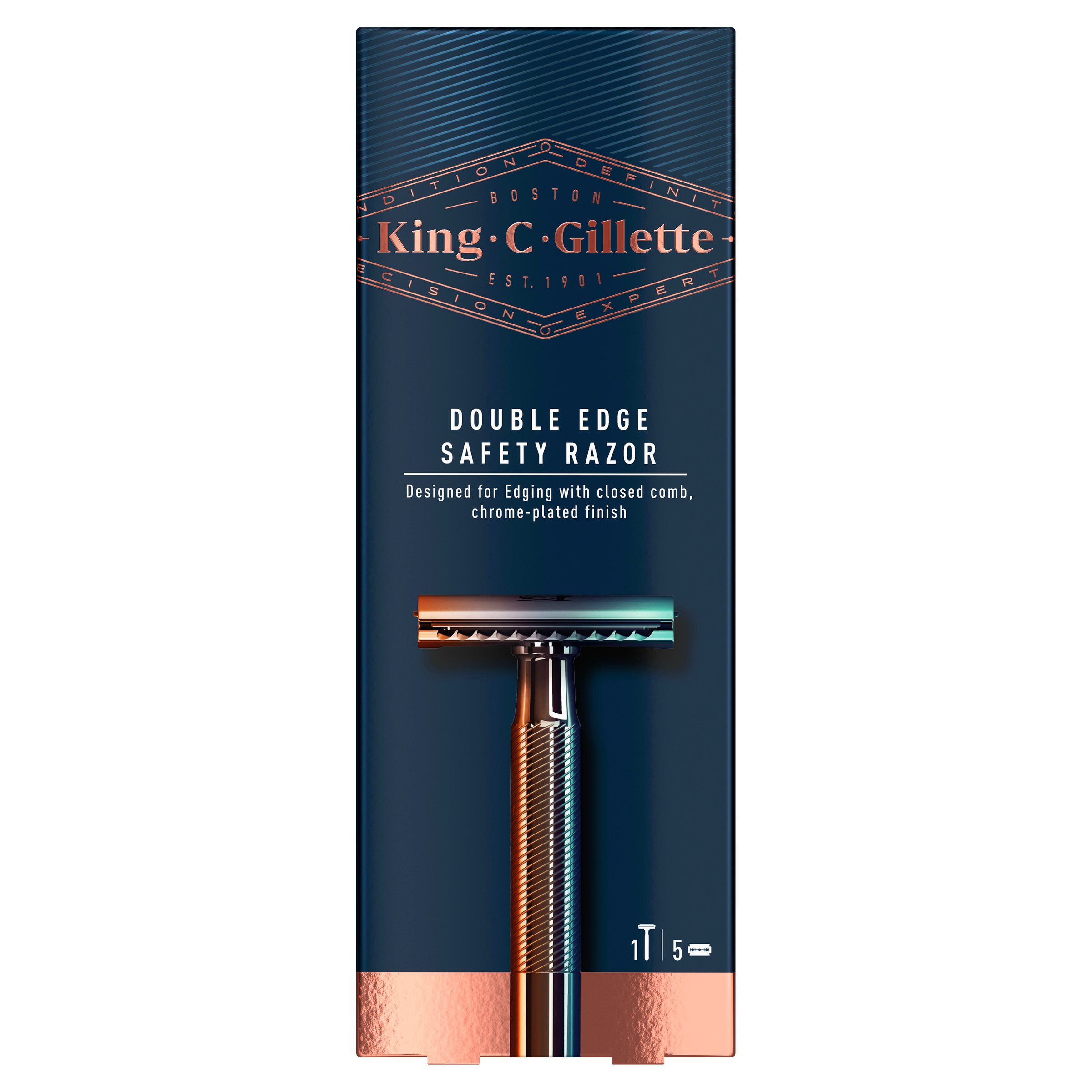Gillette King C Gillette Double Edge Handle 1 pack - Image 9