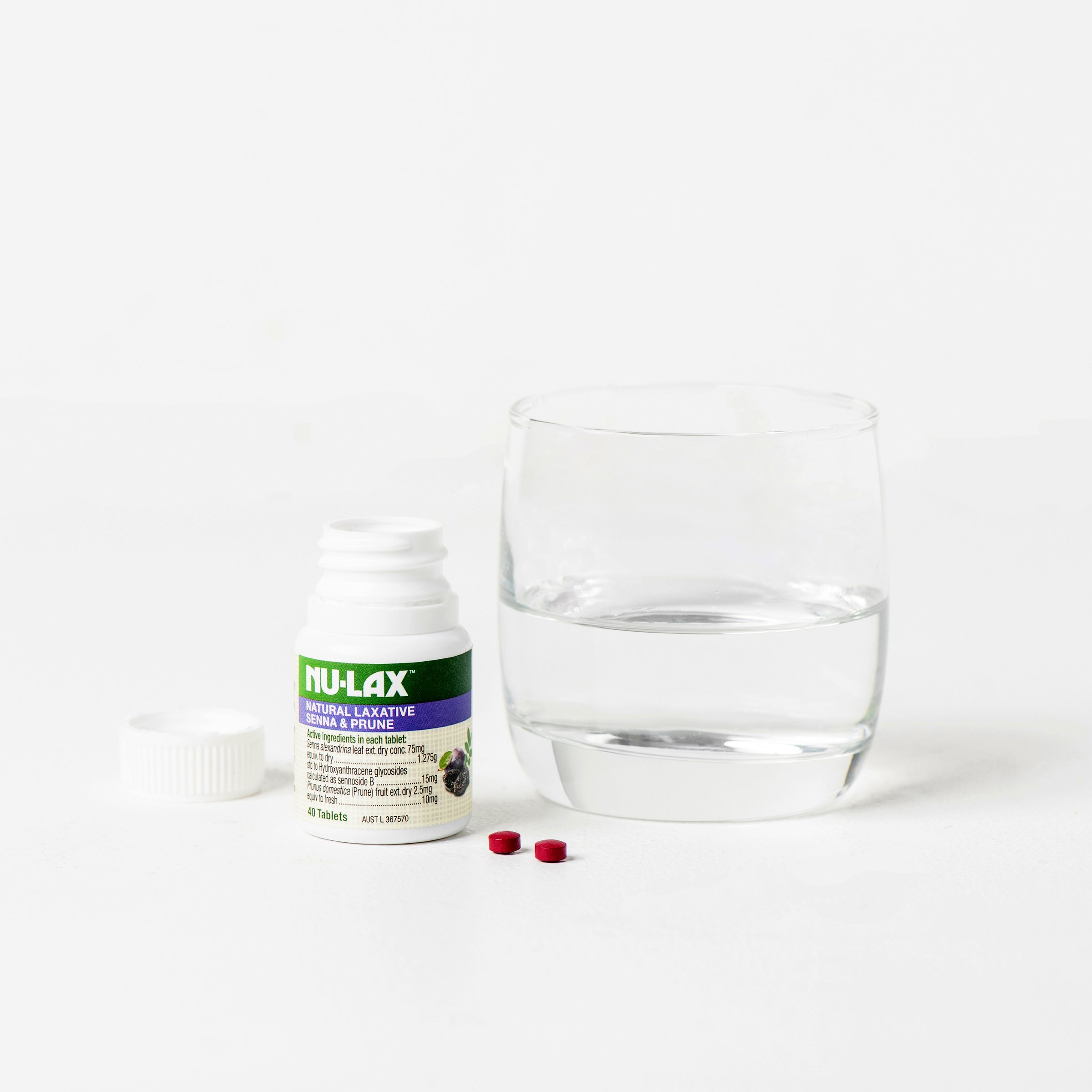 Nu-Lax Natural Laxative Senna & Prunes 40 tablets - Image 7