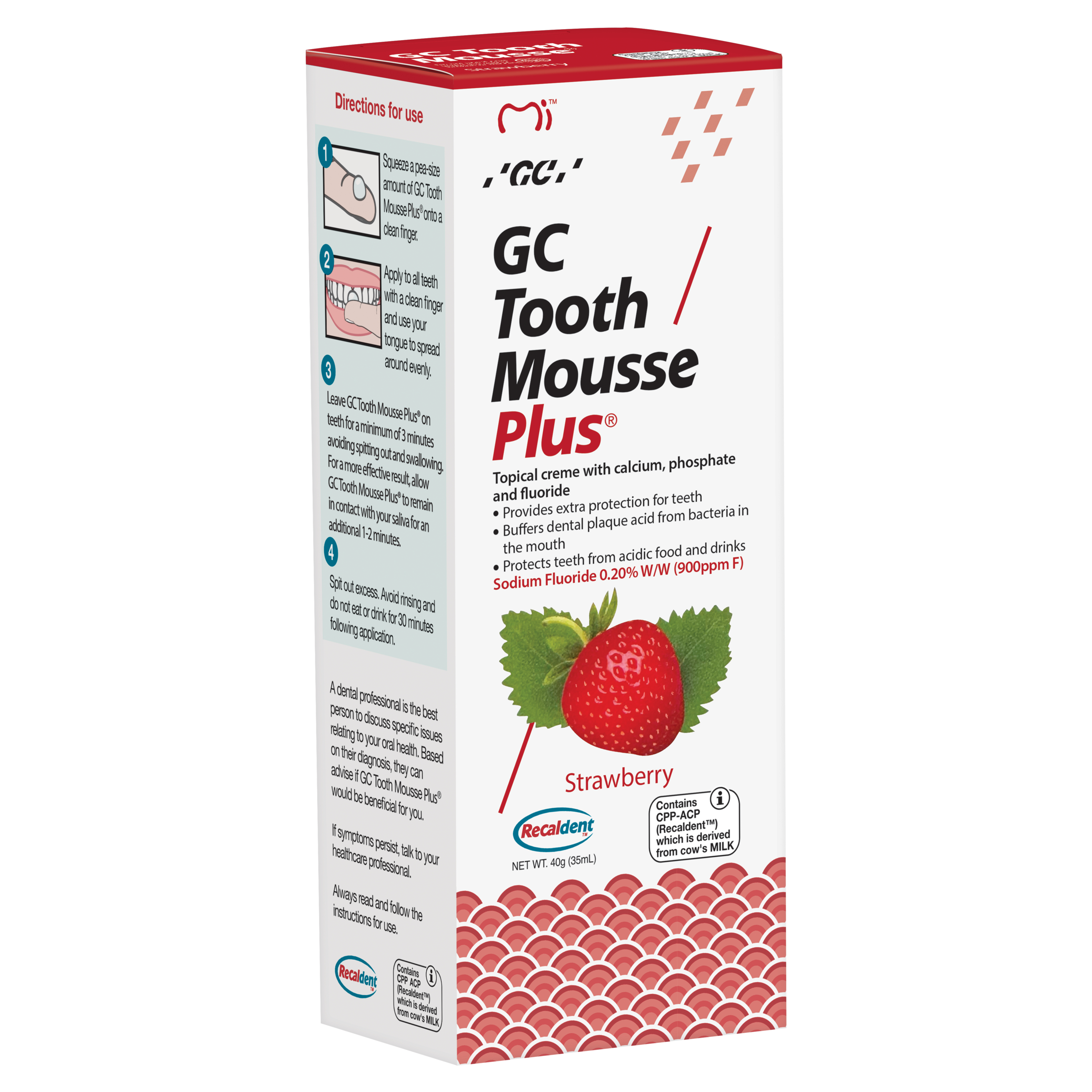 GC Tooth Mousse Plus Strawberry 40g - Image 7