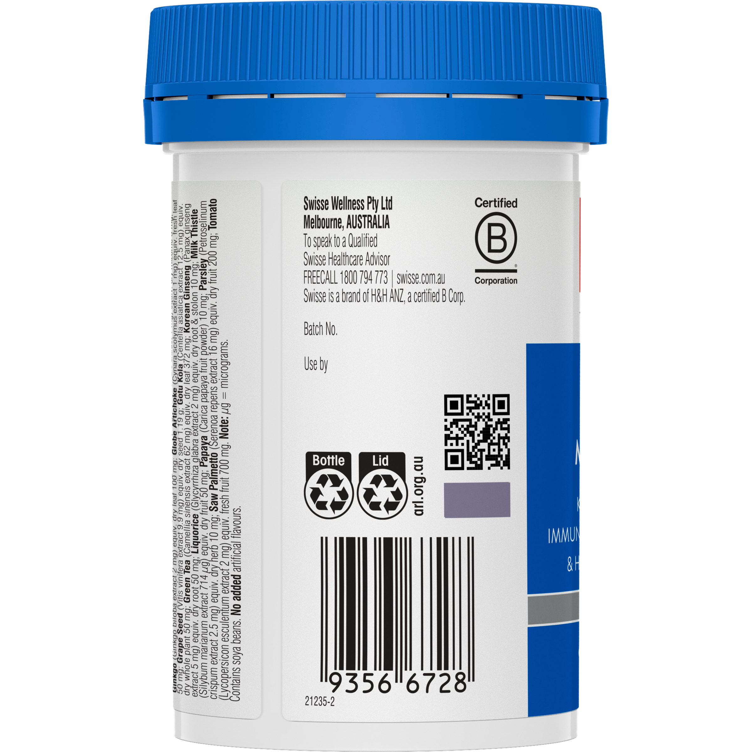 Swisse Ultivite Men's Multivitamin 60 tablets - Image 3