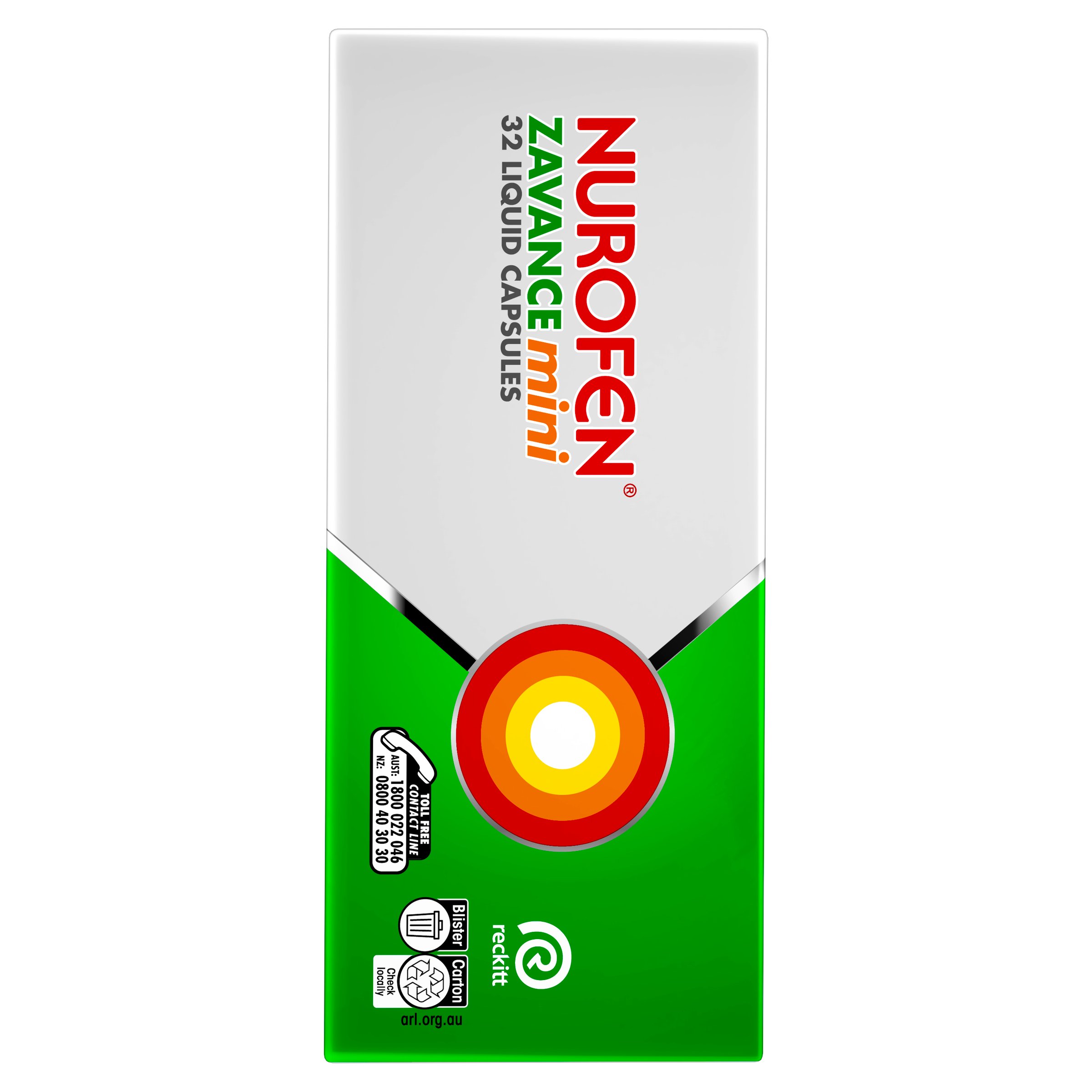 Nurofen Zavance Mini 32 liquid capsules - Image 3