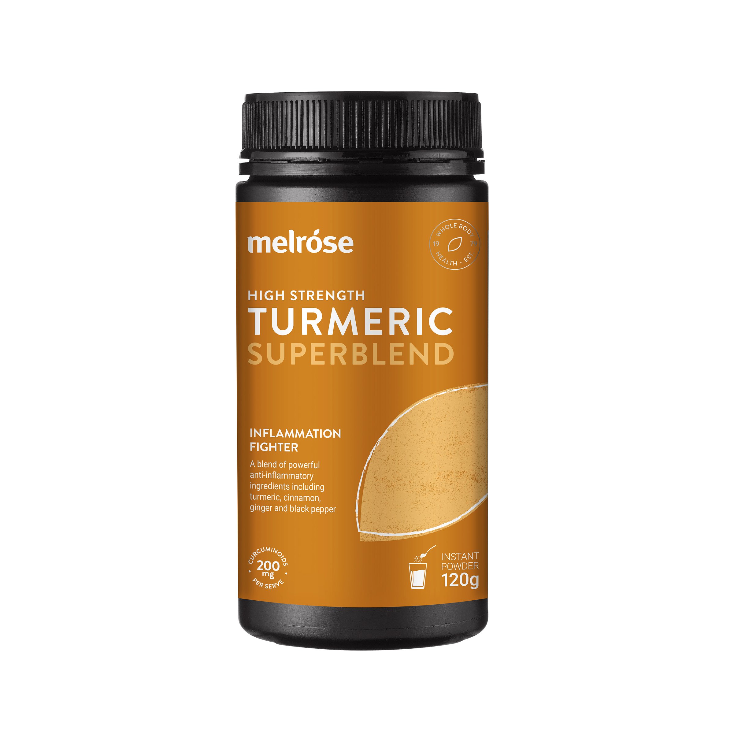 Melrose High Strength Turmeric Superblend 120g - Image 1