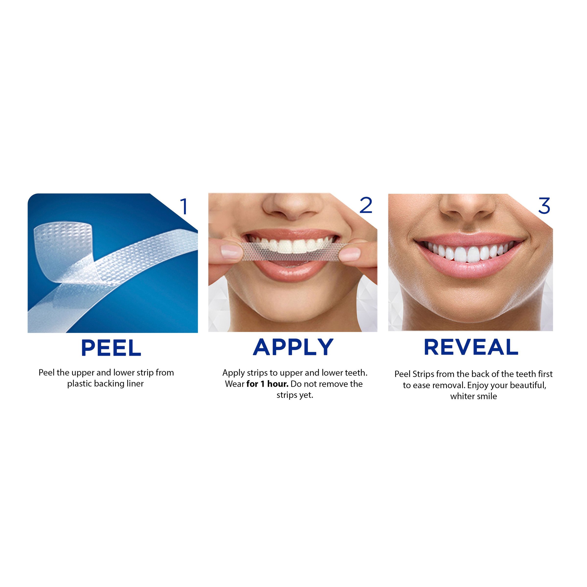 Oral-B 3D White Advance Seal Strips 14 pack - Image 8