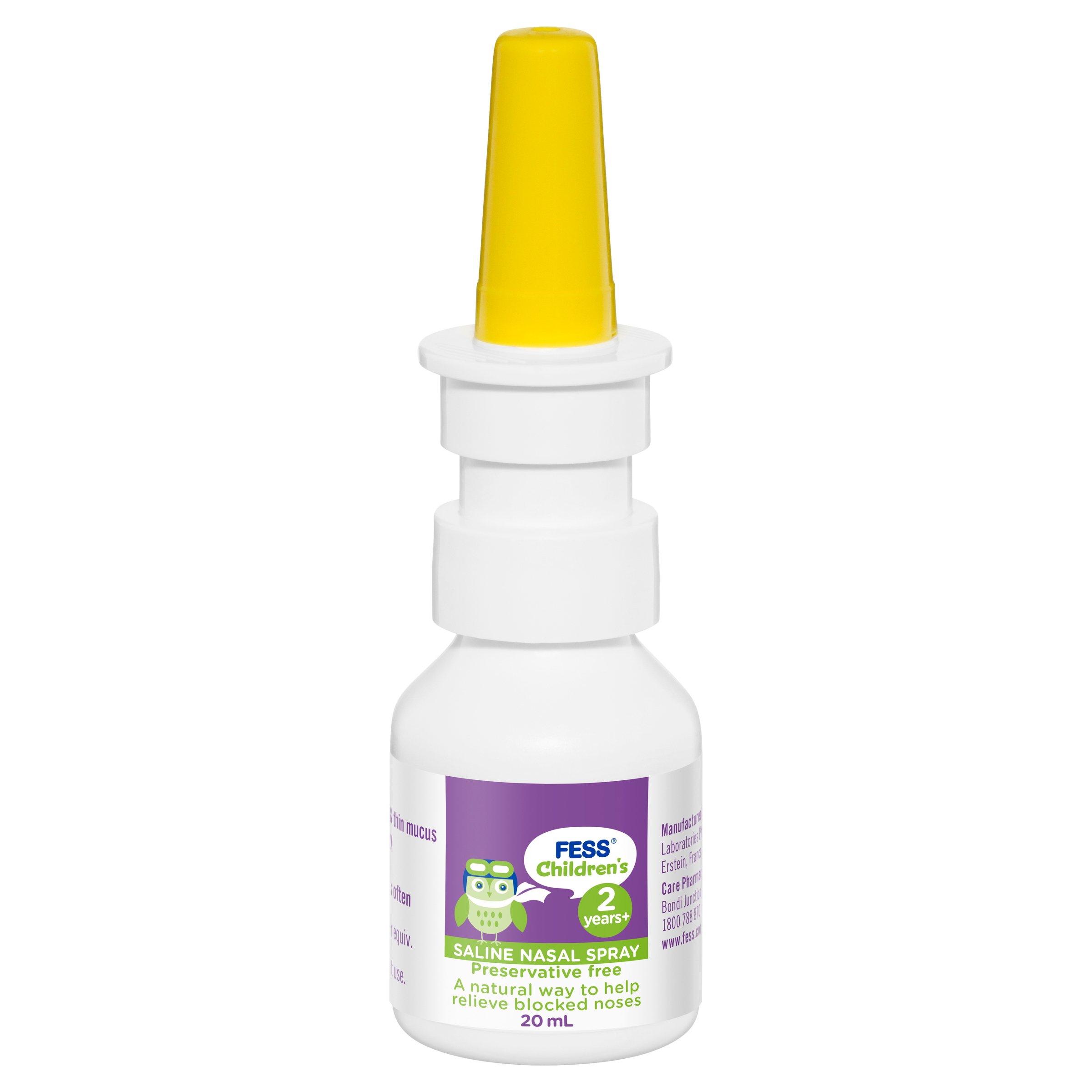 Fess Children's Nasal Saline Spray 2 Years+ 20ml - Image 9