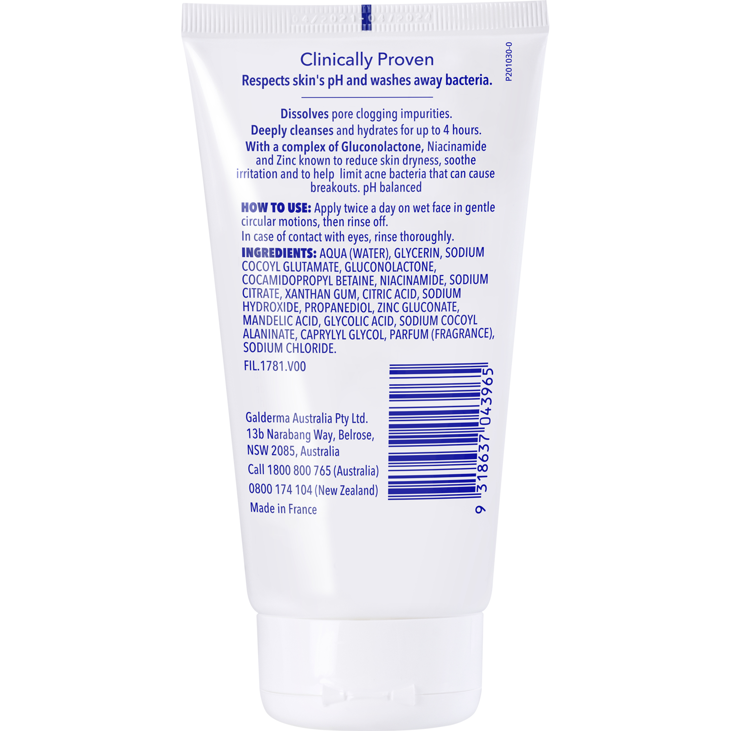 Benzac PH Control Anti-Bacterial Face Wash 150ml - Image 2