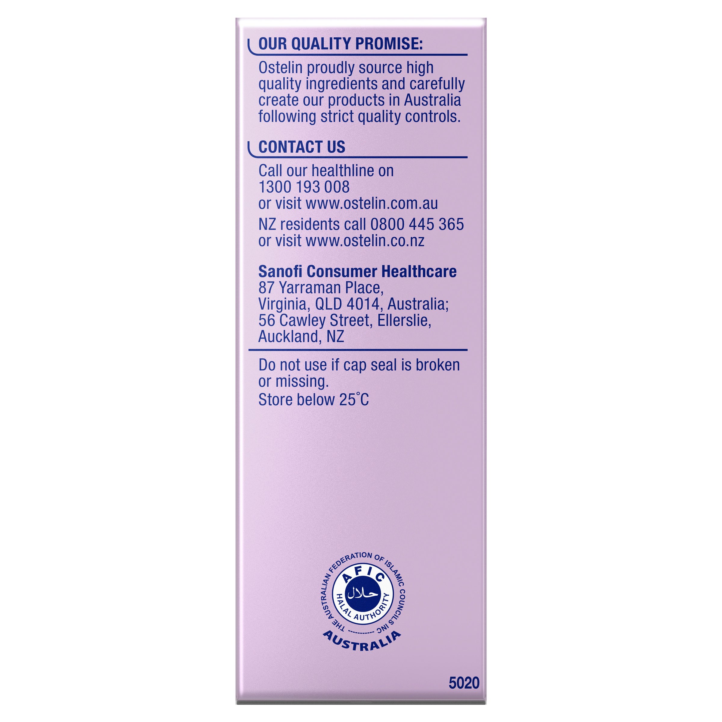 Ostelin Vitamin D3 1000IU Liquid 50ml - Image 2