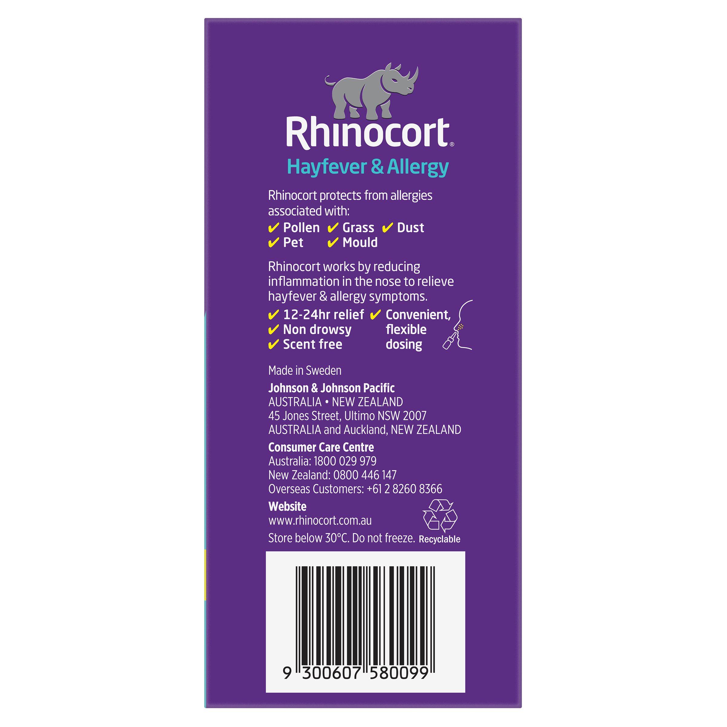 Rhinocort Nasal Spray 32mcg 240 doses - Image 4