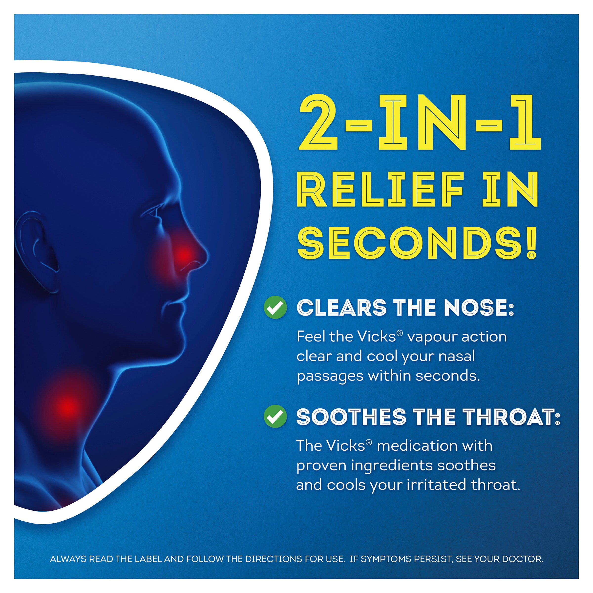 Vicks Vapodrops Original 42 lozenges - Image 6