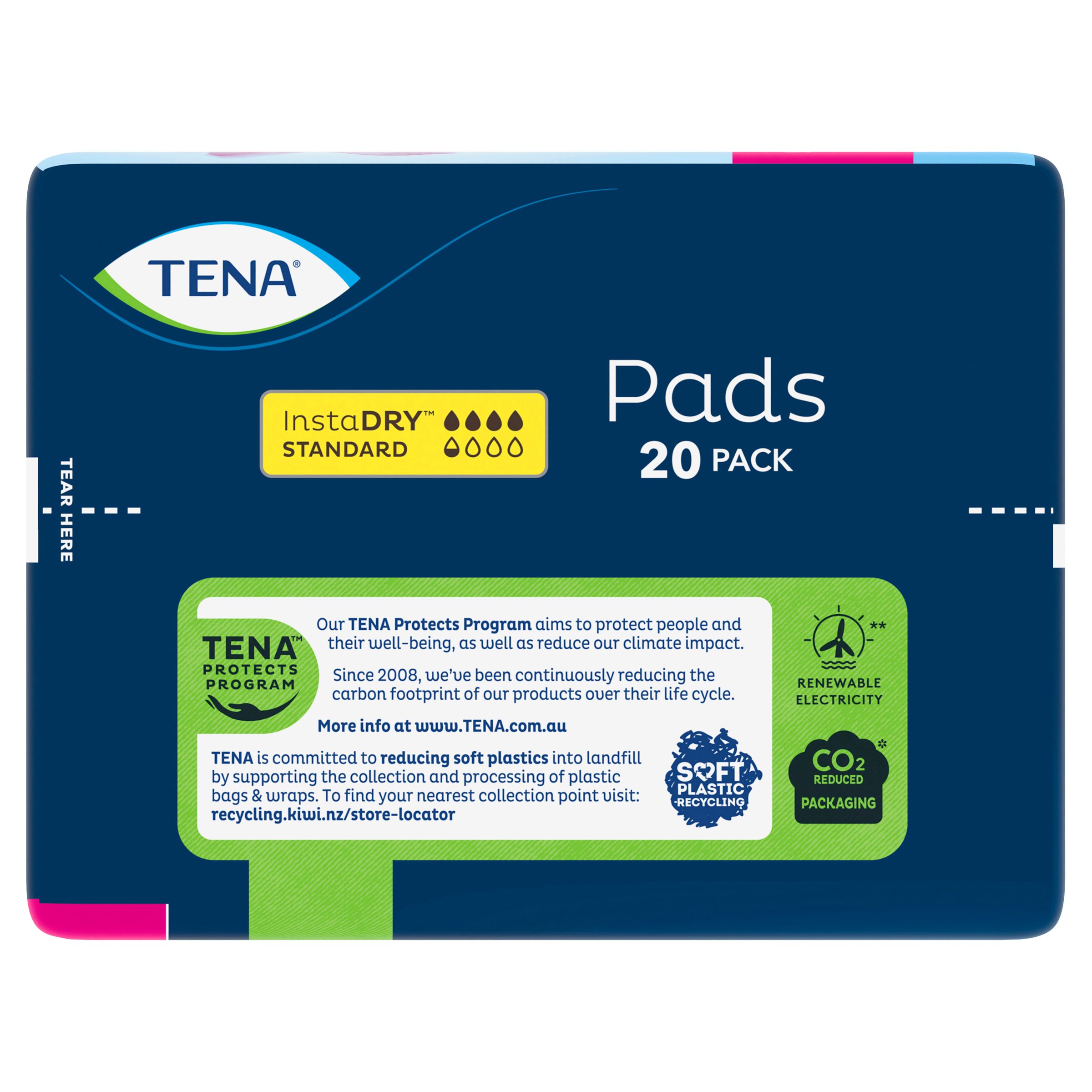 Tena Pads InstaDry Standard Length 20 pack - Image 5