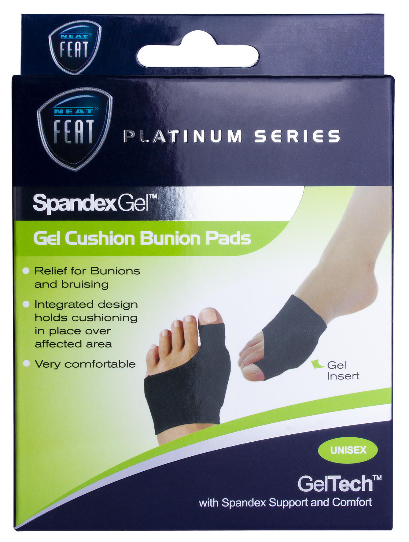 Neat Feat Spandex Bunion Pad Sleeve Medium 1 pair - Image 1