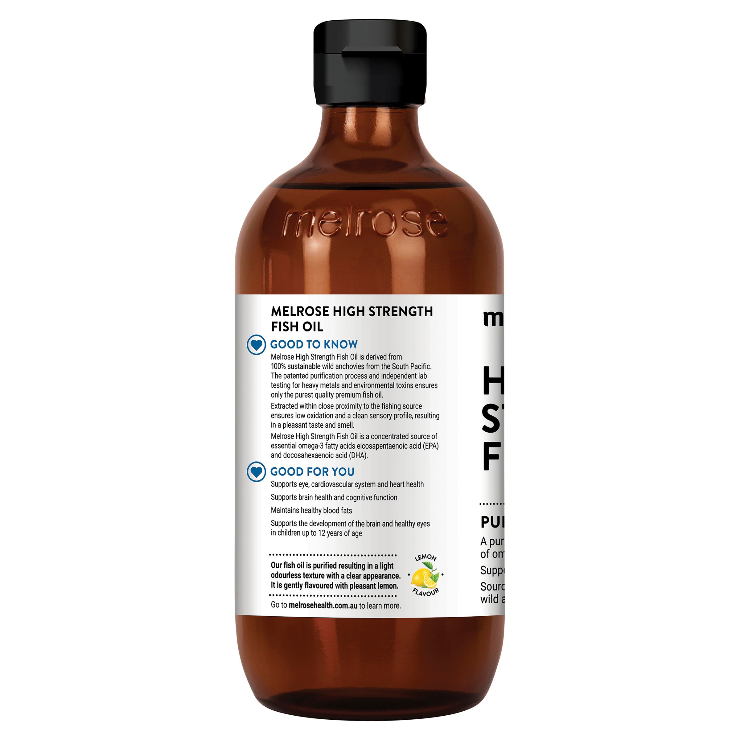 Melrose High Strength Fish Oil 200ml - Image 2