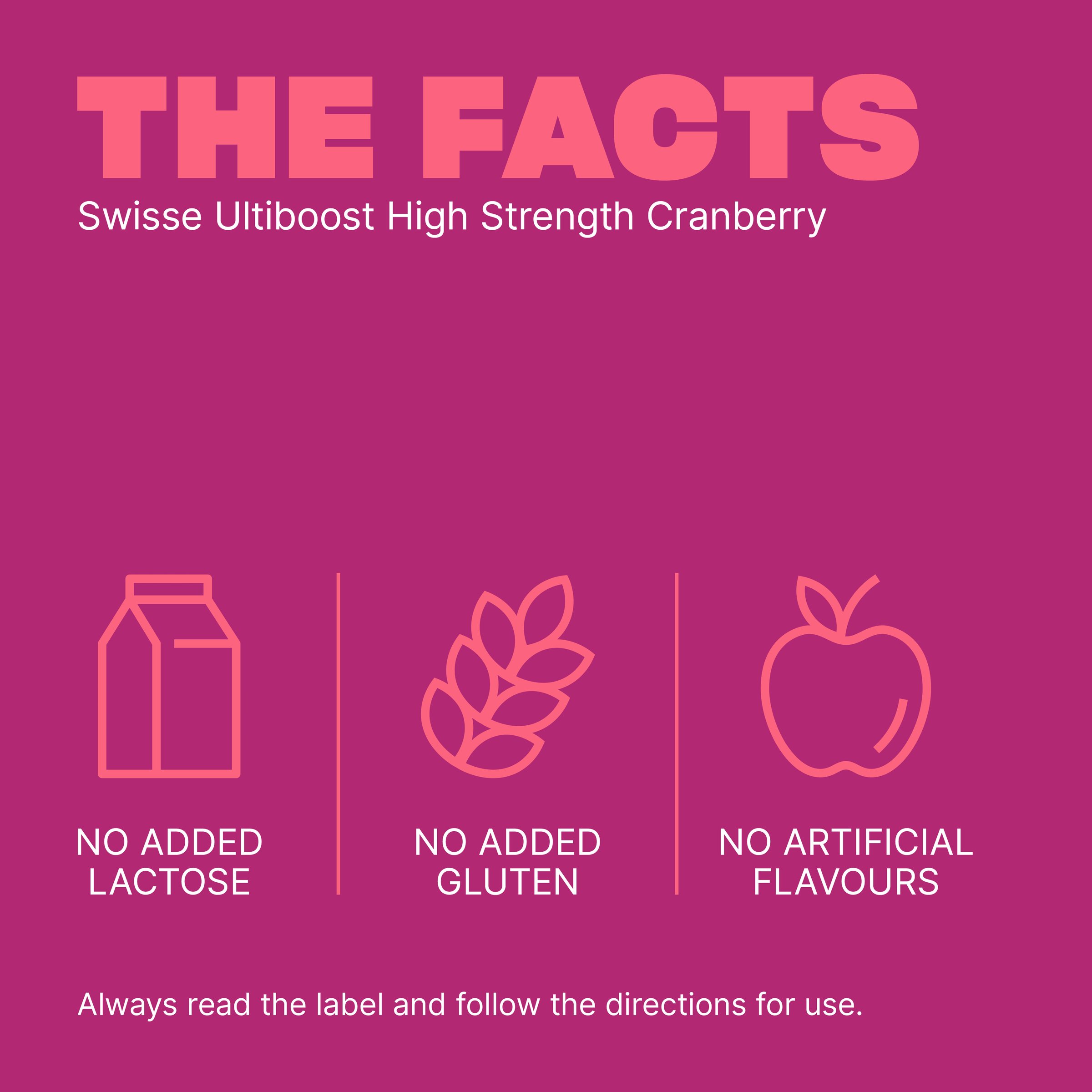 Swisse Ultiboost High Strength Cranberry 30 capsules - Image 5
